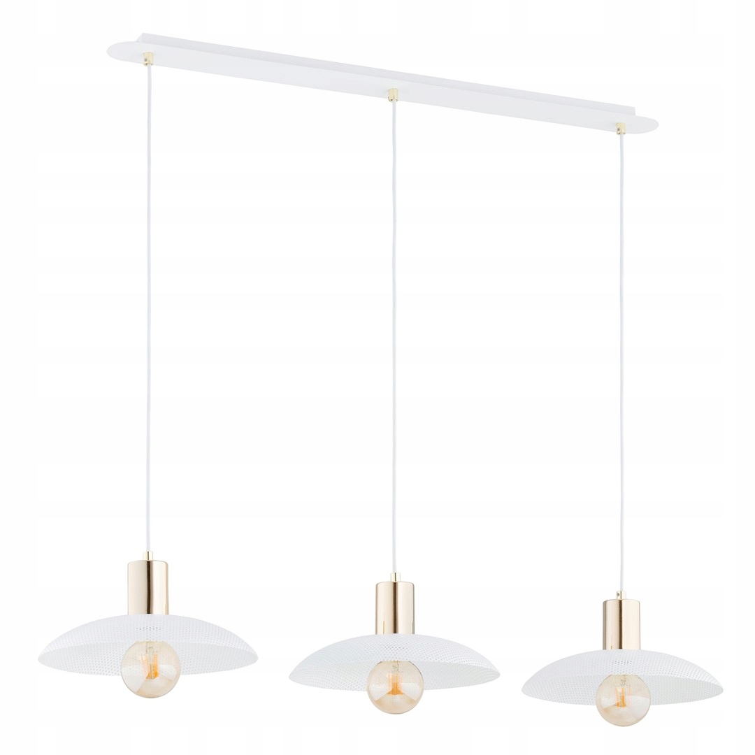 Emibig Spirit 3 White Závěsná lampa s převisem Ocel, práškově lakovaná, bílá 1