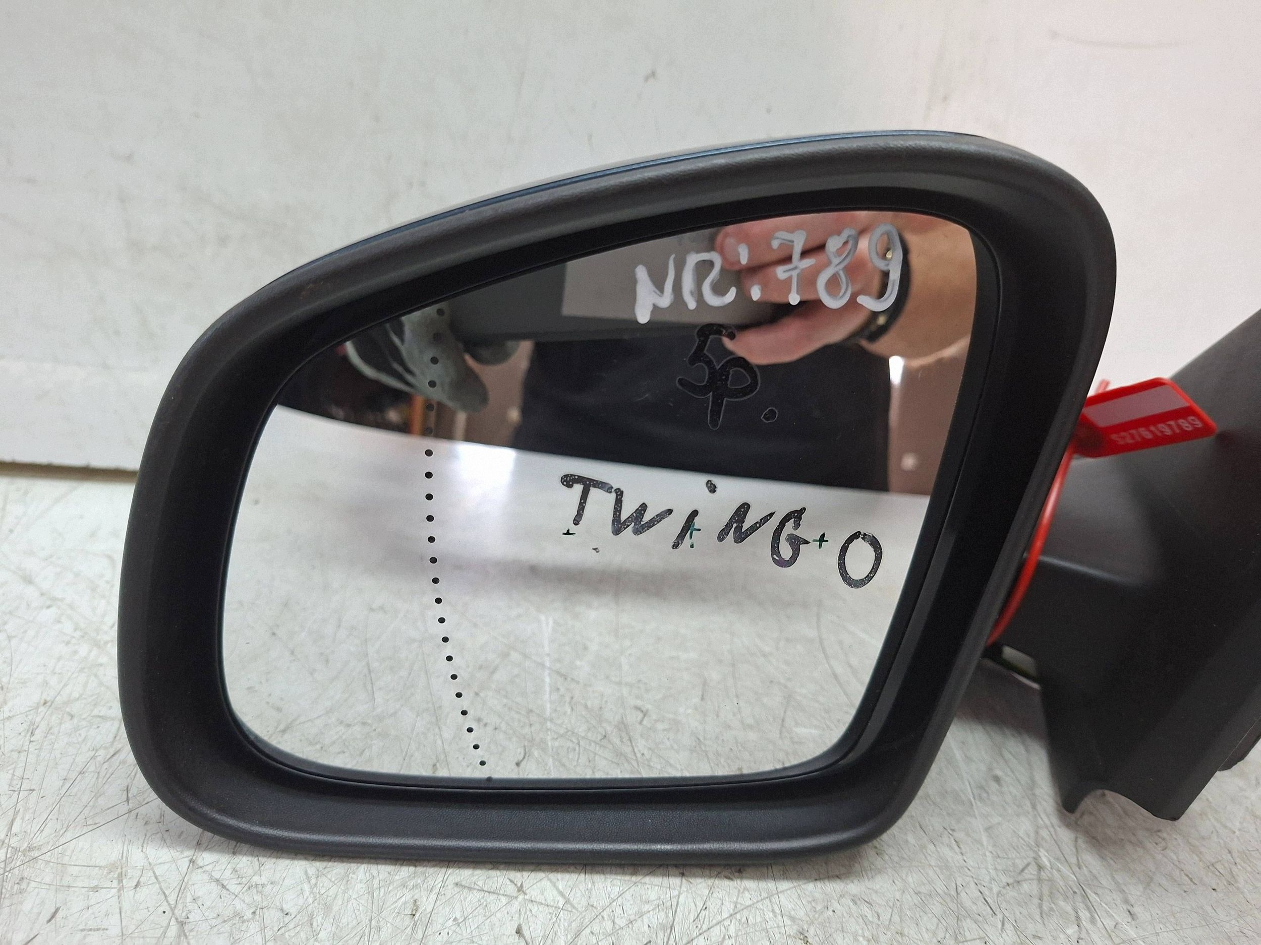 mirror left 5 vertical RENAULT TWINGO III 2014