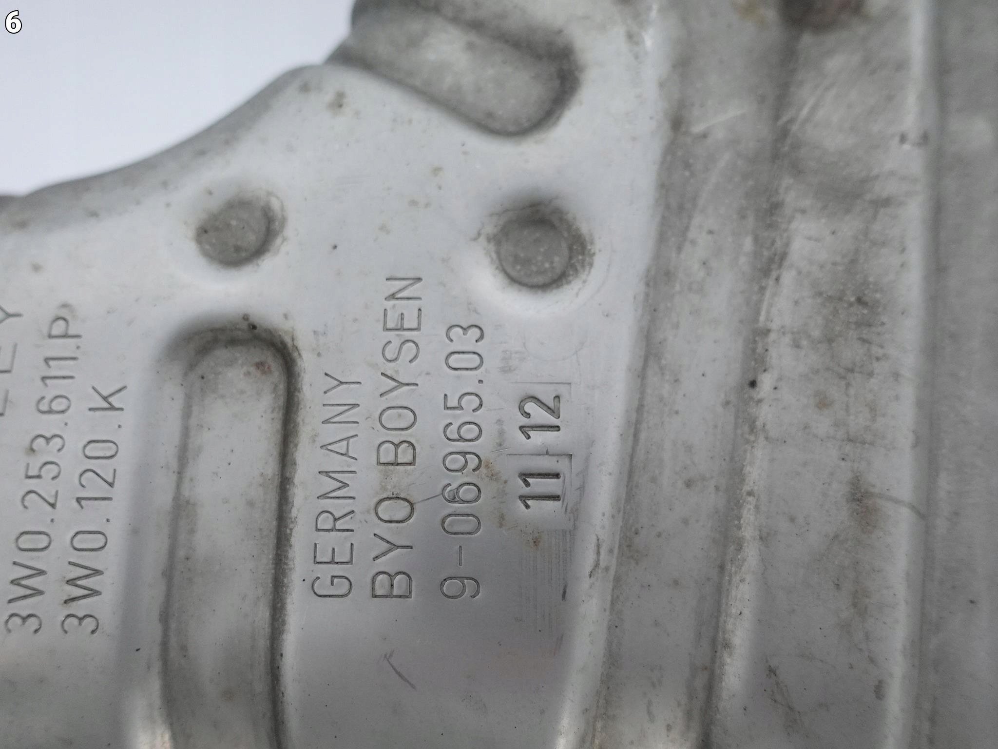 BENTLEY CONTINENTAL GT GTC V8 11-18 muffler, exhaust