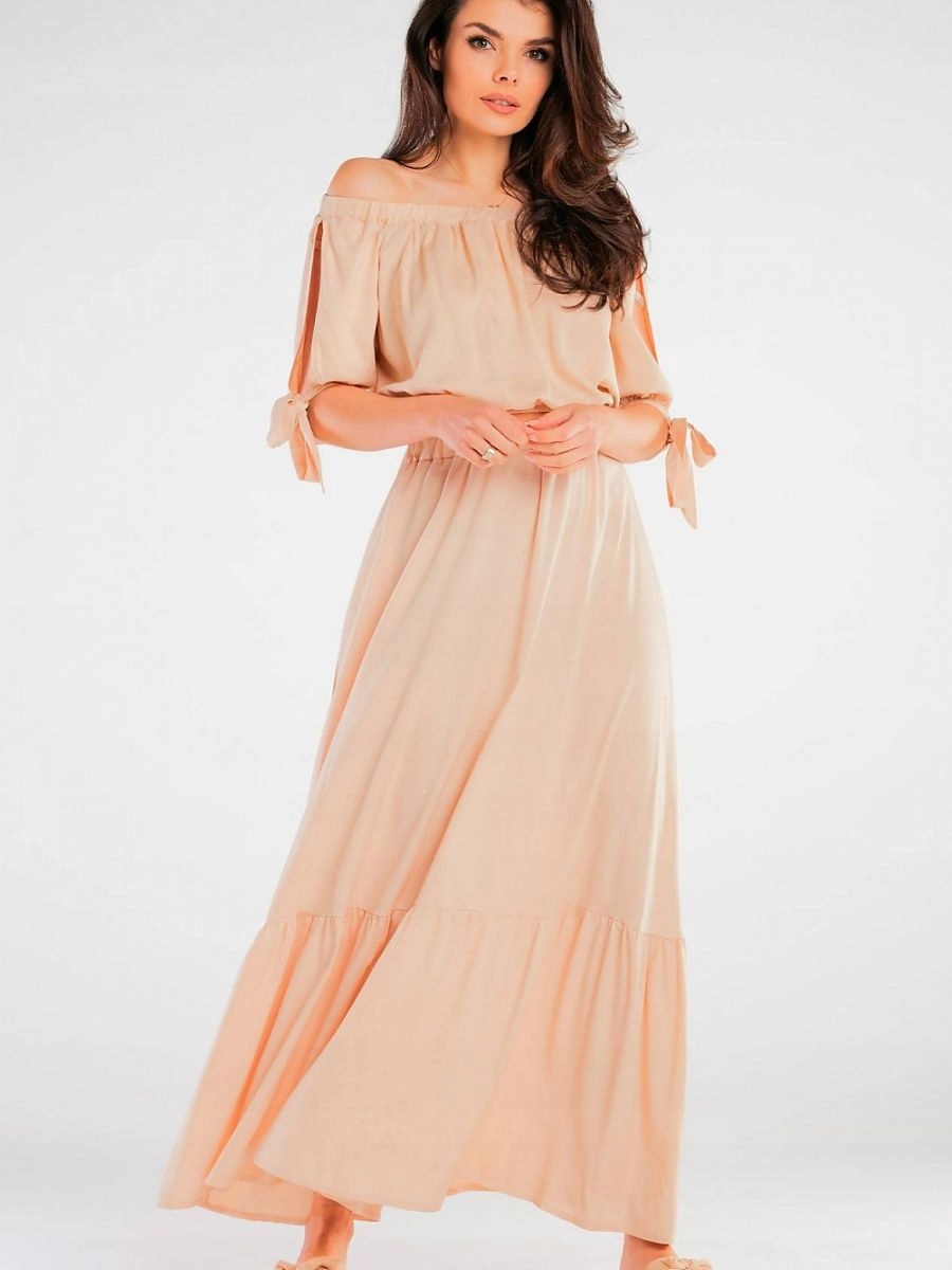Sukně Model A431 Beige awama (L/XL)