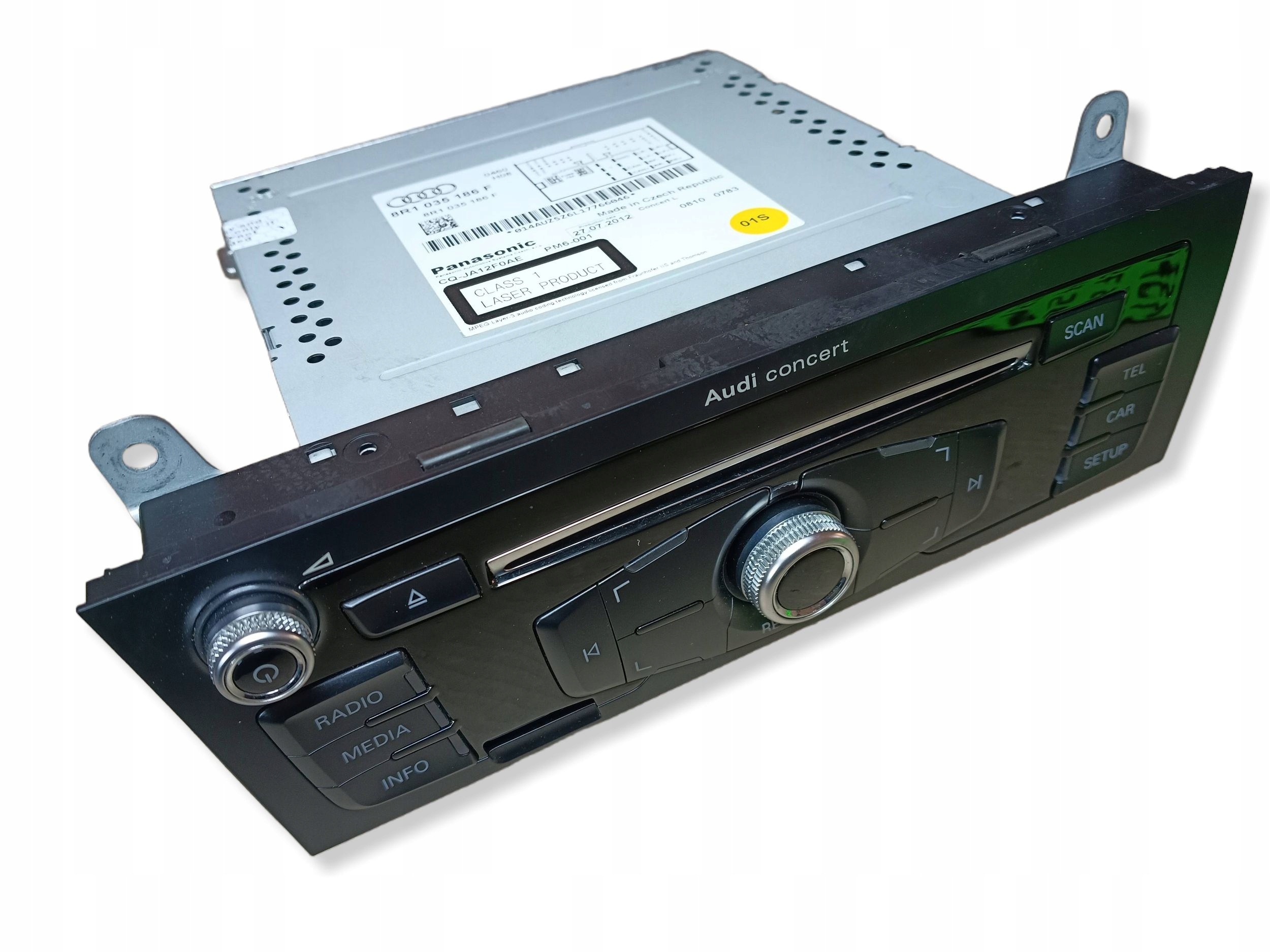 RADIO CD SD Audi A5 8T 8F 8R1035186F