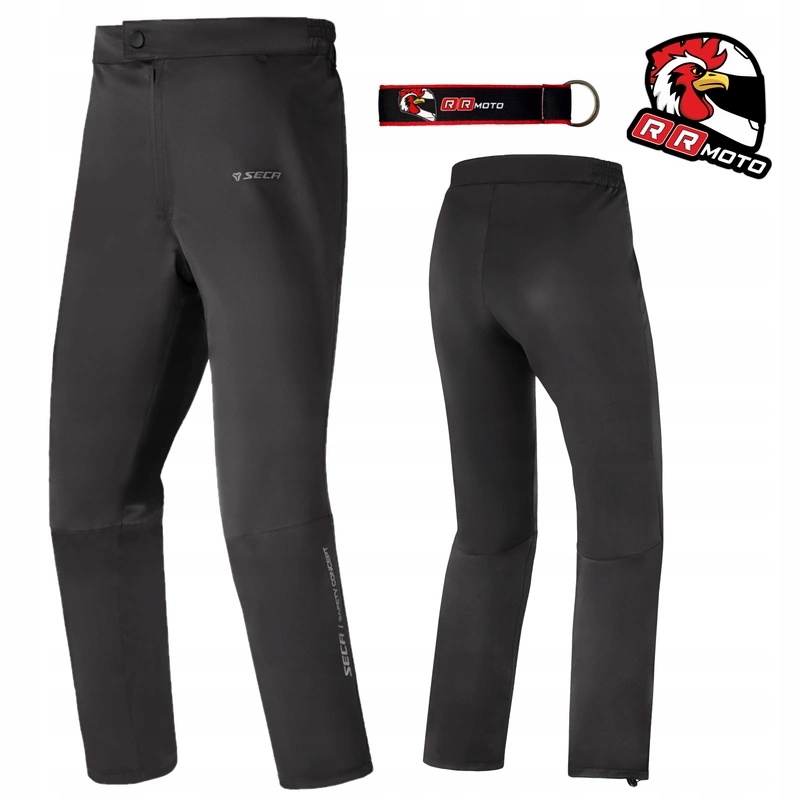 Vodotěsné kalhoty do deště Seca Multi Dry Black černé Bonus
