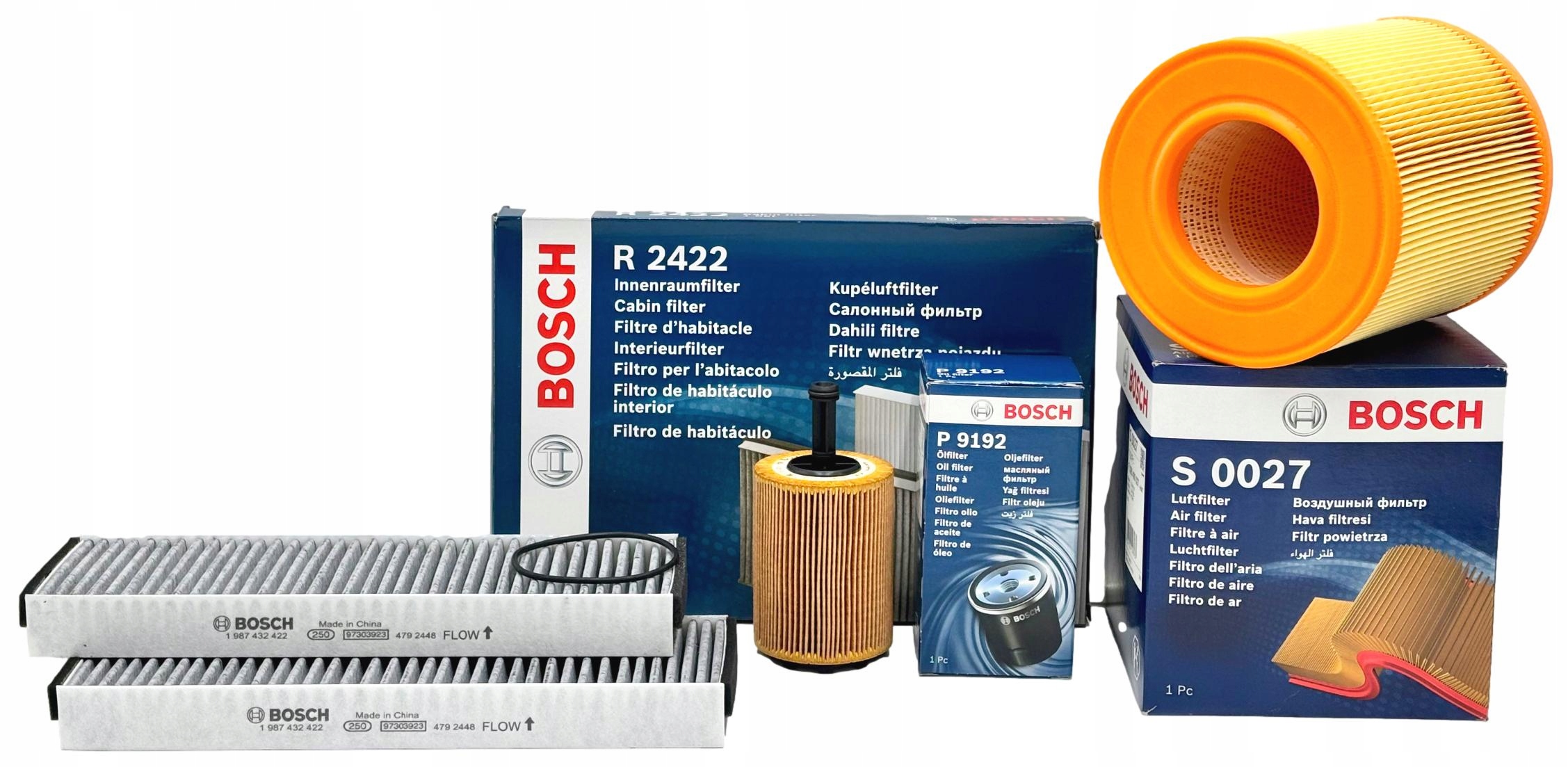 Bosch Sada Filtrů Audi A6 C6 08-11 2.0 Tdi Caha 170 Km