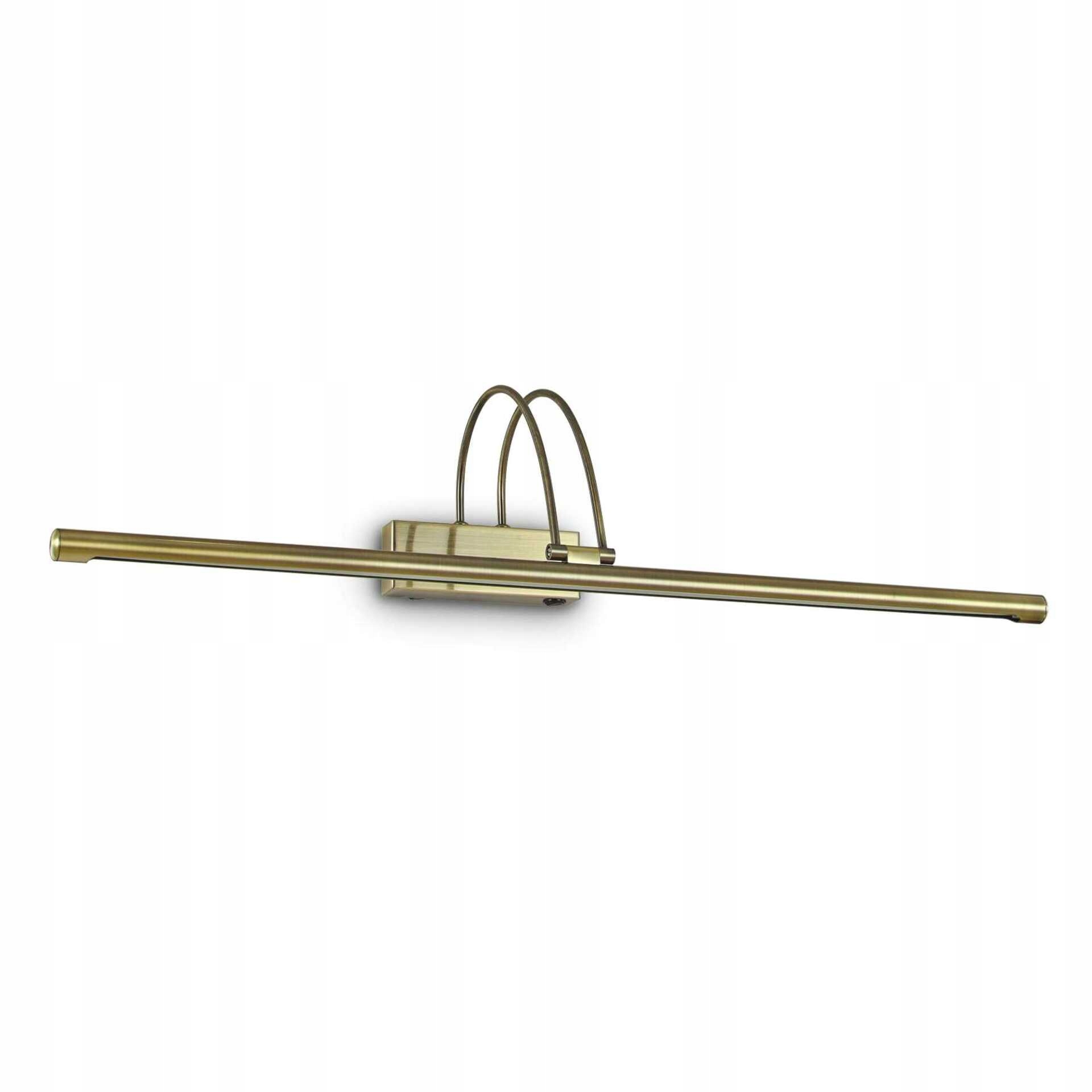 Nástenné Led svietidlo Ideal Lux Bow AP114 bronz 7,98 W 3000K 76cm