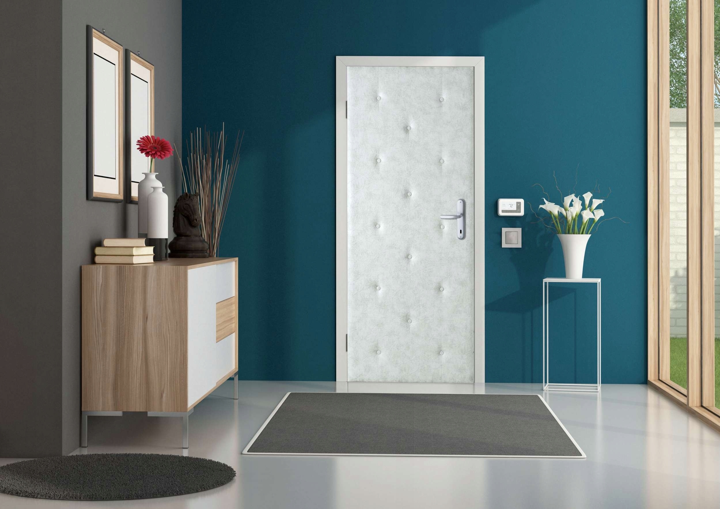 OBICIE NA DRZWI GRUBA TAPICERKA DRZWIOWA 95x205cm Marka Gockowiak