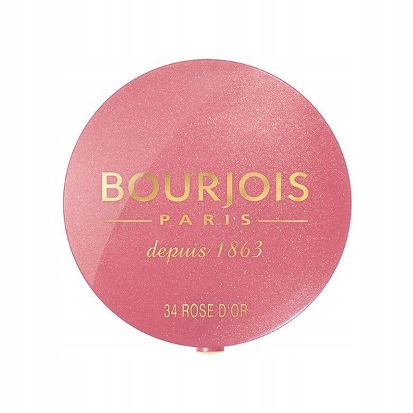 Bourjois Little Round Pot Blush Tvářenka 34 Rose d'Or, 2,5 g