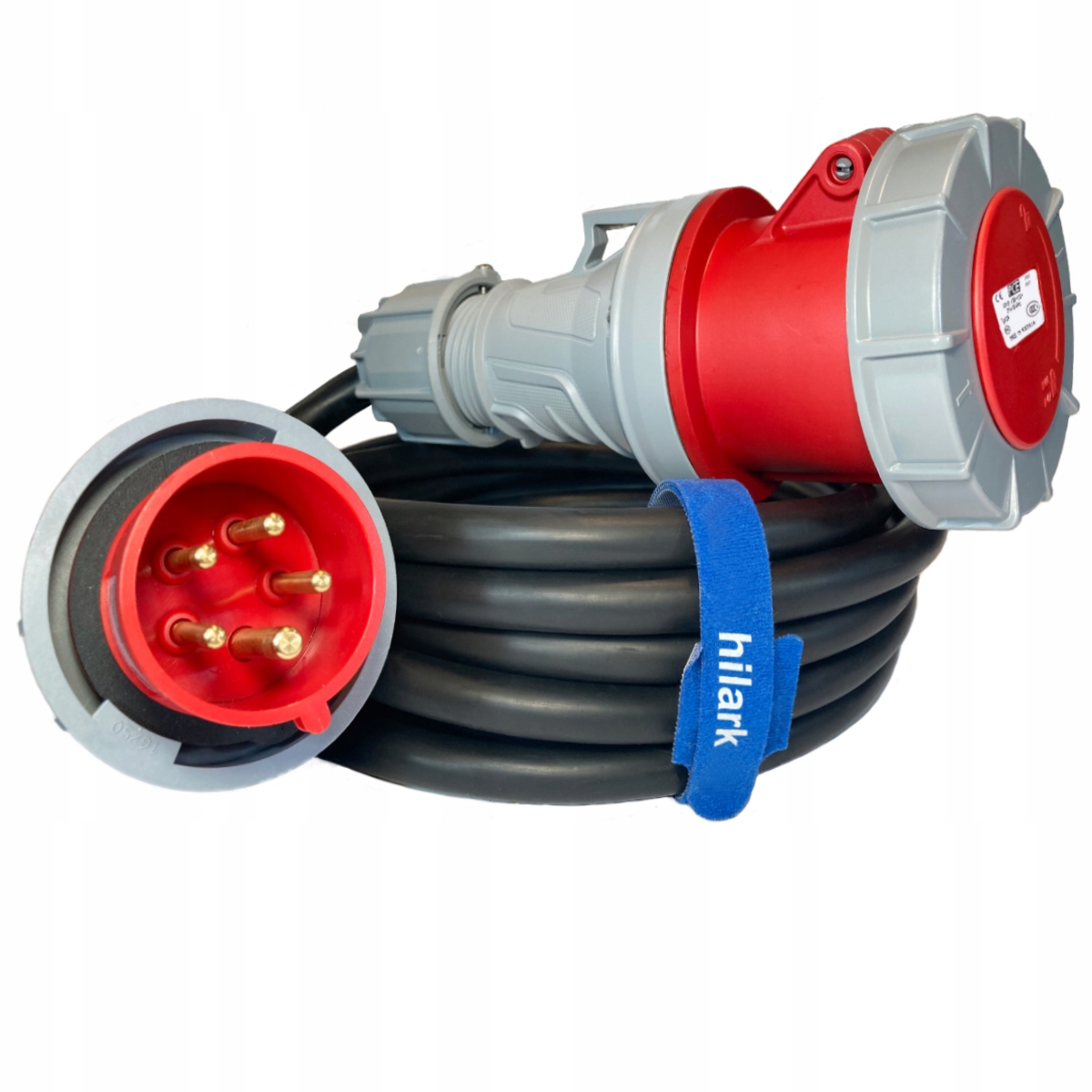 Silový adaptér 32A 5P na 63A 4P IP67 5M