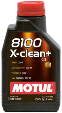 5W30 Motul X-clean+ Olej Silnikowy 1L C3