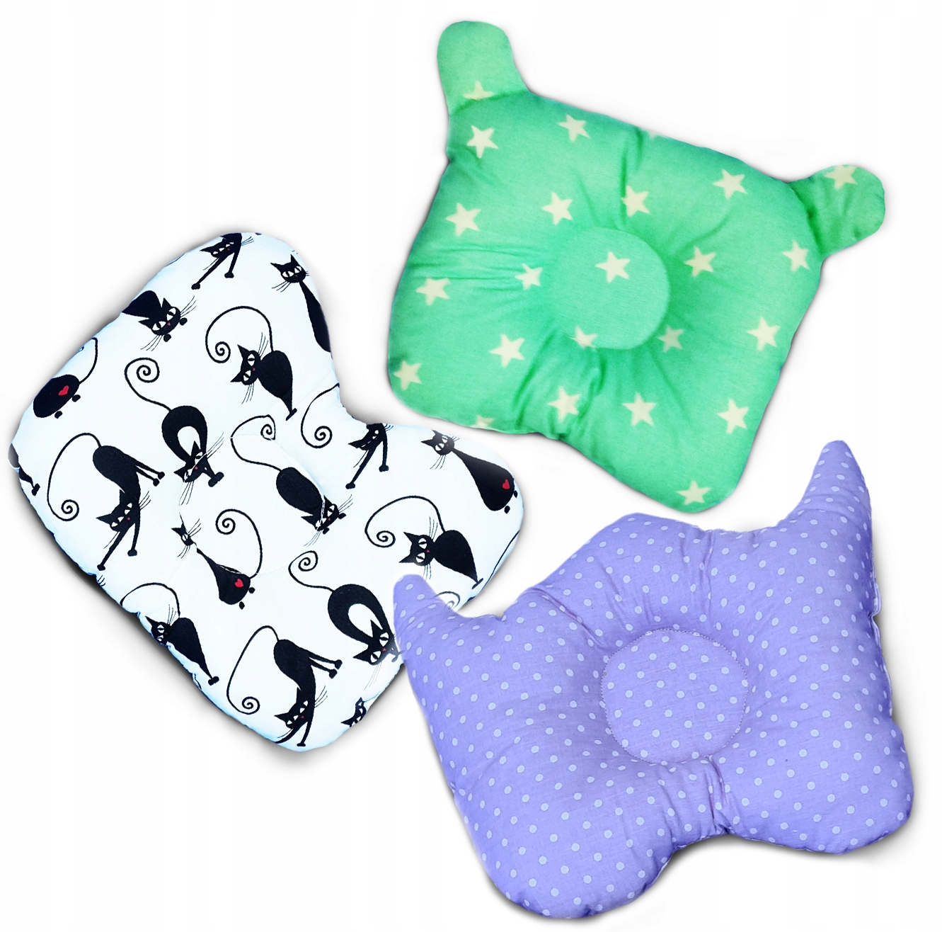 ПОДУШКА ДЛЯ МЛАДЕНЦЕВ ПРОФИЛИРОВАННАЯ ОРТОПЕДИЧЕСКАЯ