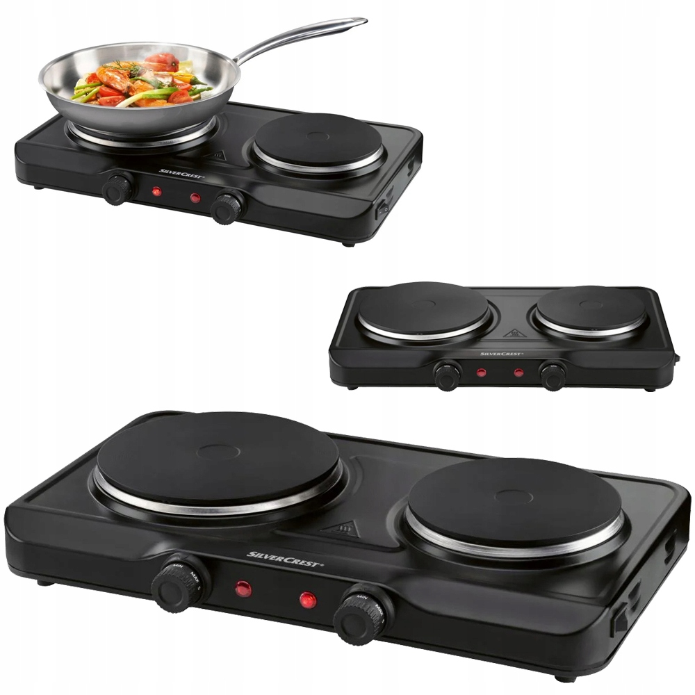 Silvercrest Sdk 2500 E1 Kuchenka elektryczna płyta grzewcza podwójna 2500W