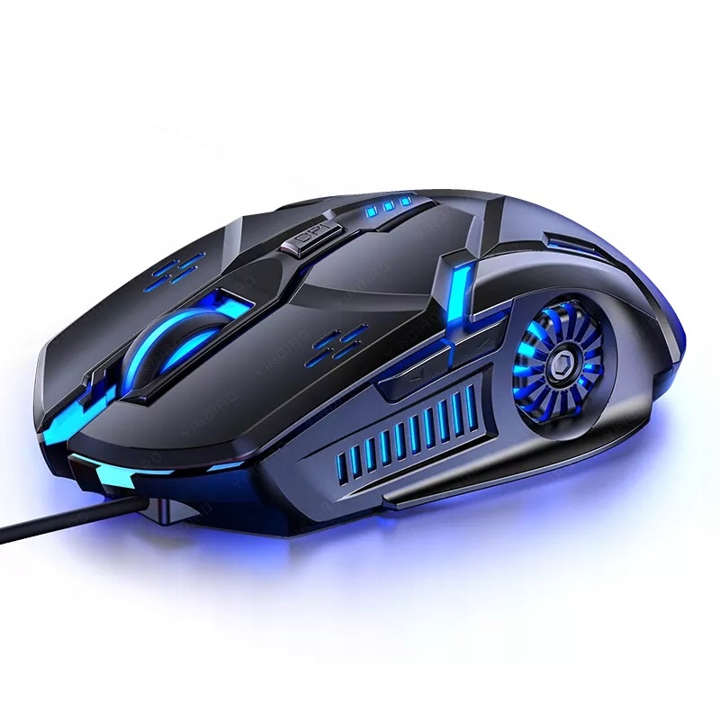 Myszka przewodowa DSJ G5 sensor optyczny podświetlana RGB