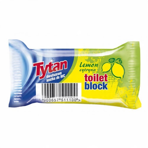 

Tytan dwufazowa kostka do wc zapas cytryna