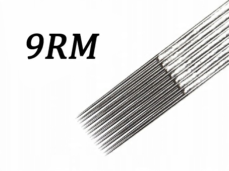 

9RM Round Magnum Igły Do Tatuażu 0,35mm 5szt Igła