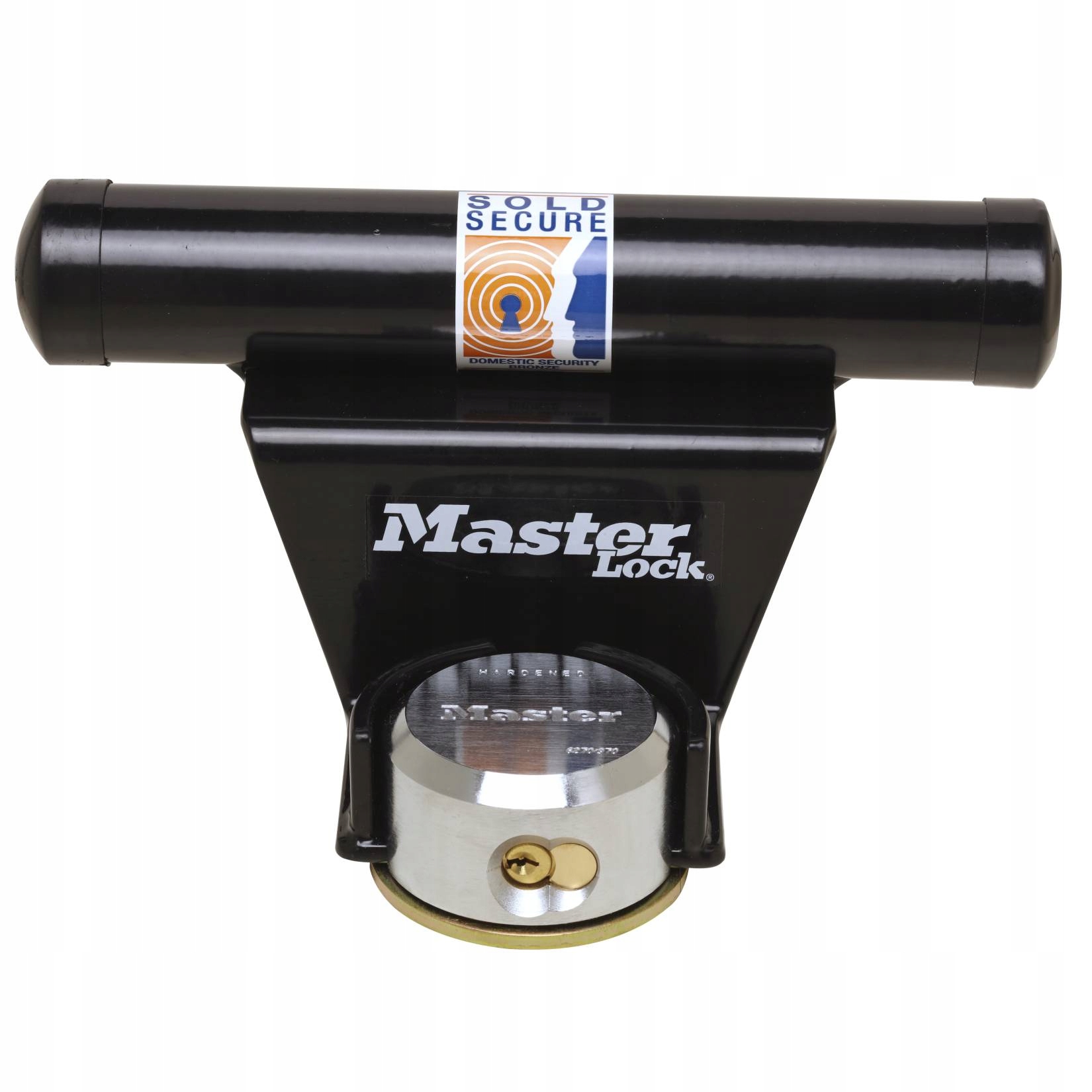 Zámok na garážové dvere s visiacim zámkom a skrytou šekelkou Masterlock 1488EURDAT