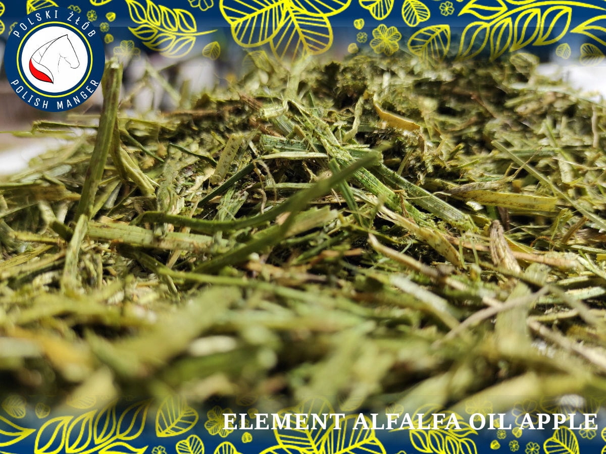 AlfAlfa Oil Apple 12,5kg - sieczka z lucerny jabłk Kod producenta AlfAlfaOilApple