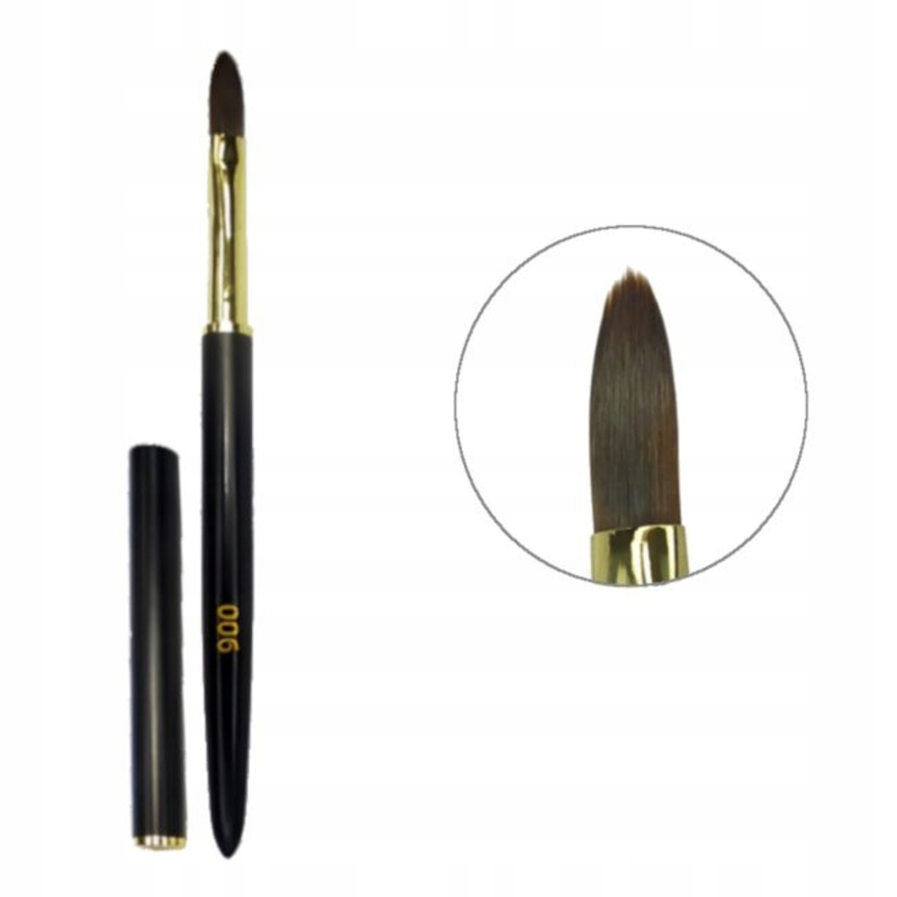 F.o.x Nail Art Brush 006 „Round“ (ovál velký, akrylový velký ovál