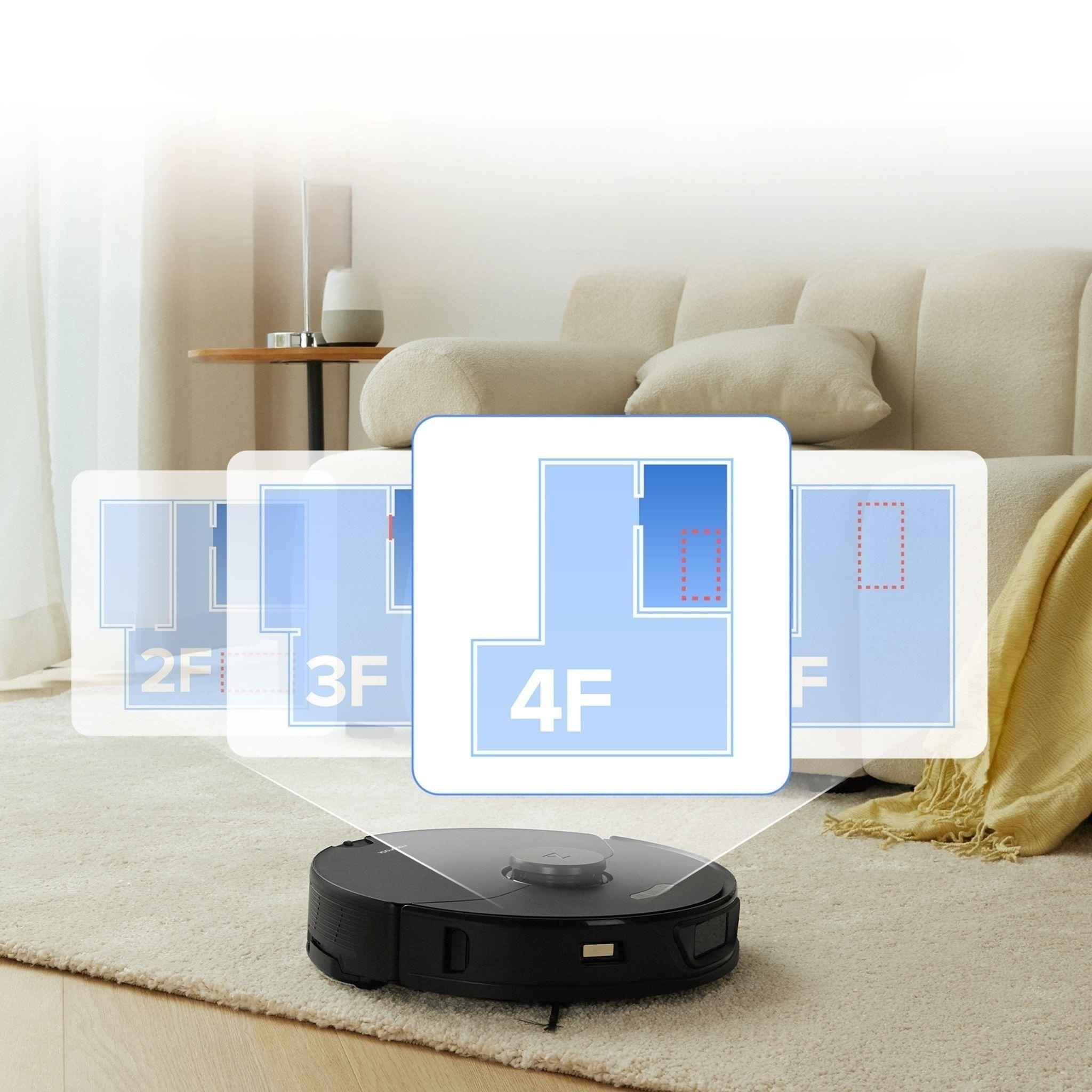 Робот-пылесос ROBOROCK S7 Max Ultra Black New Беспроводной, время работы 180 мин.