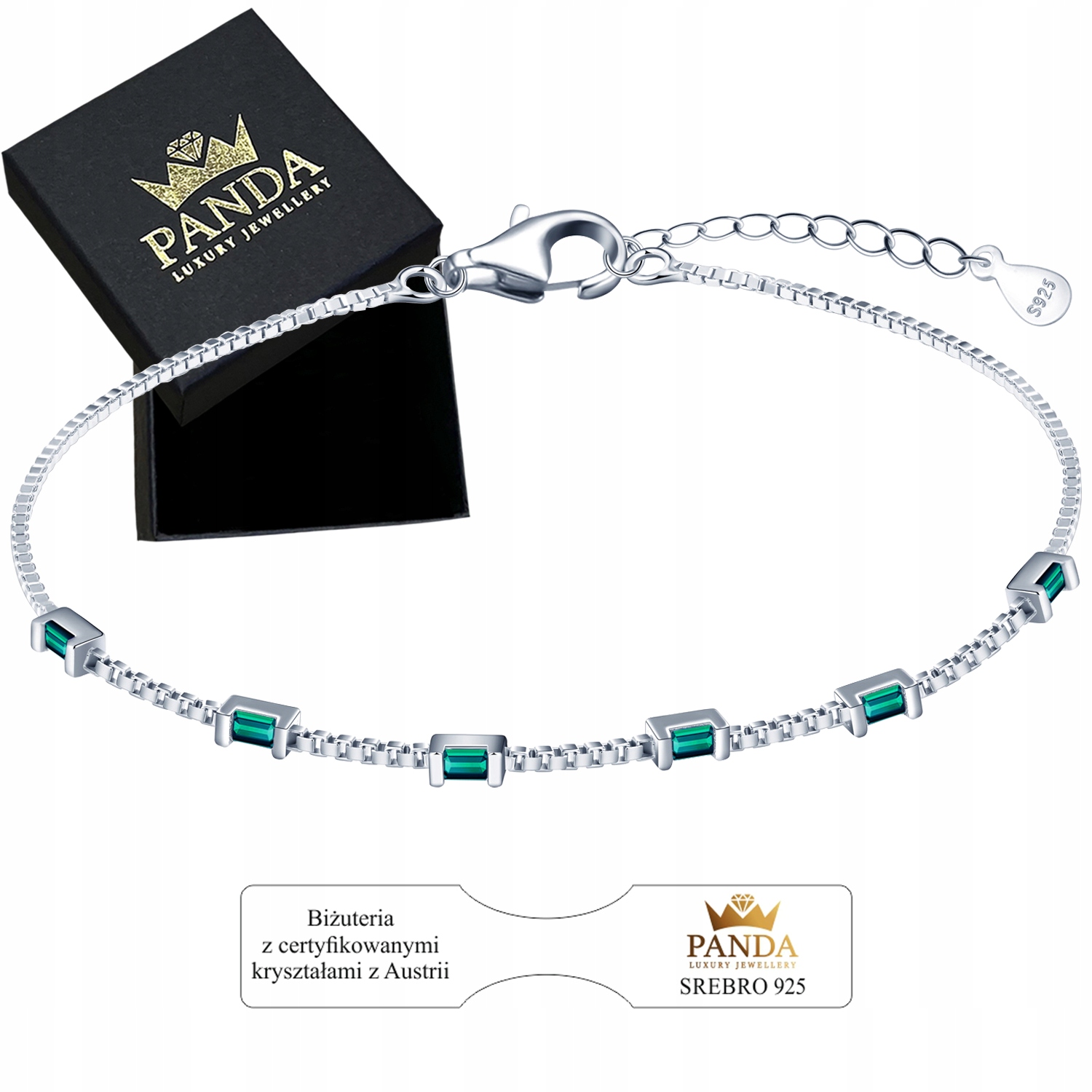 Stříbrný náramek 925 Dárek Manželky Dívky Výročí Narozeniny Vánoce