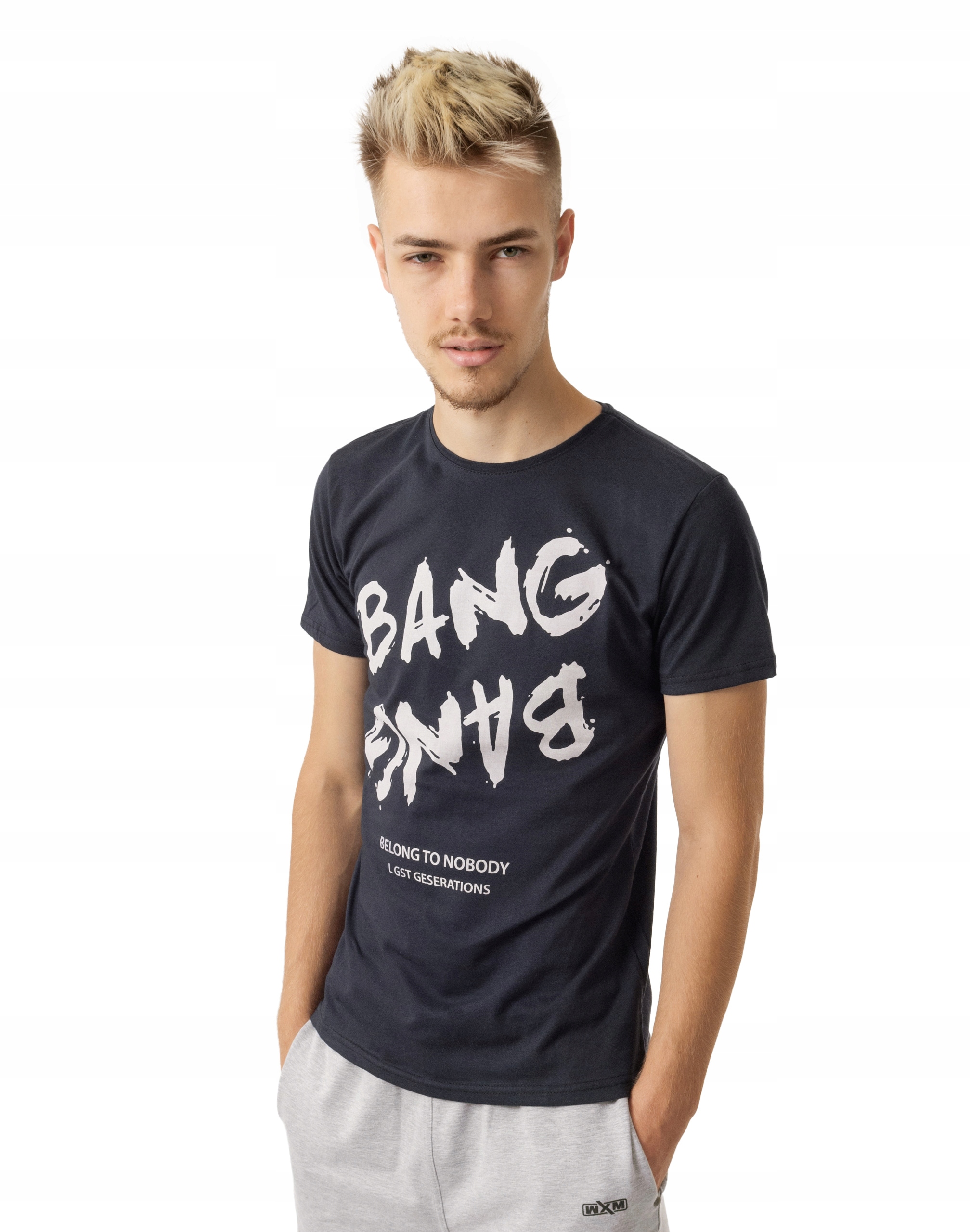 

Koszulka Podkoszulek Męski T-shirt Top KM12-05 r M