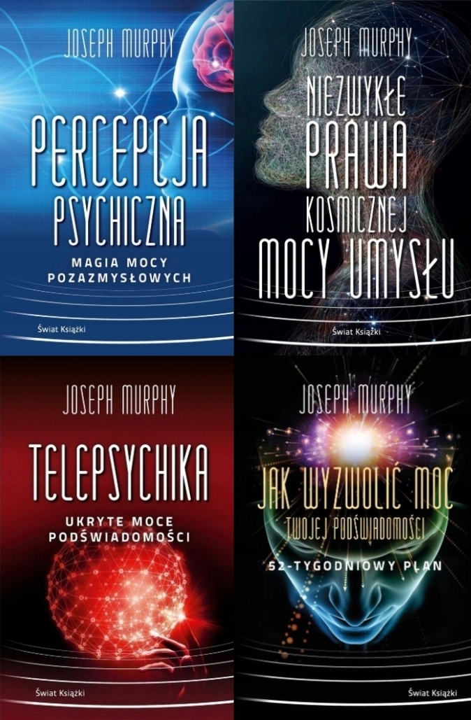 Pakiet 4X Percepcja Psychiczna Prawa Telepsychika Murphy