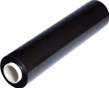 FOLIA STRETCH CZARNA STRECZ XL MOCNA ROLKA FOLII