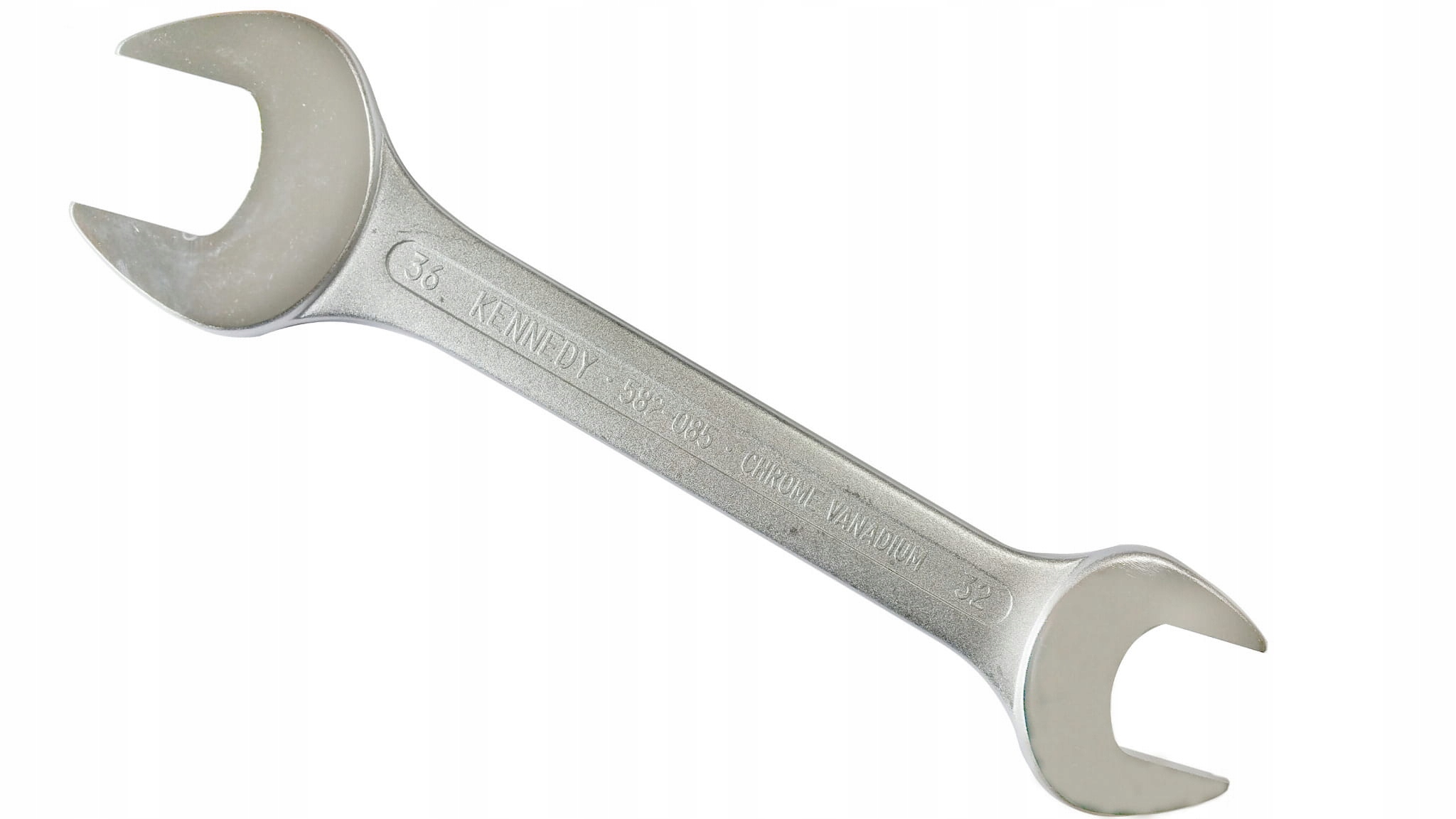 

Kennedy Klucz Dwustronny Otwarty Płaski 32x36mm