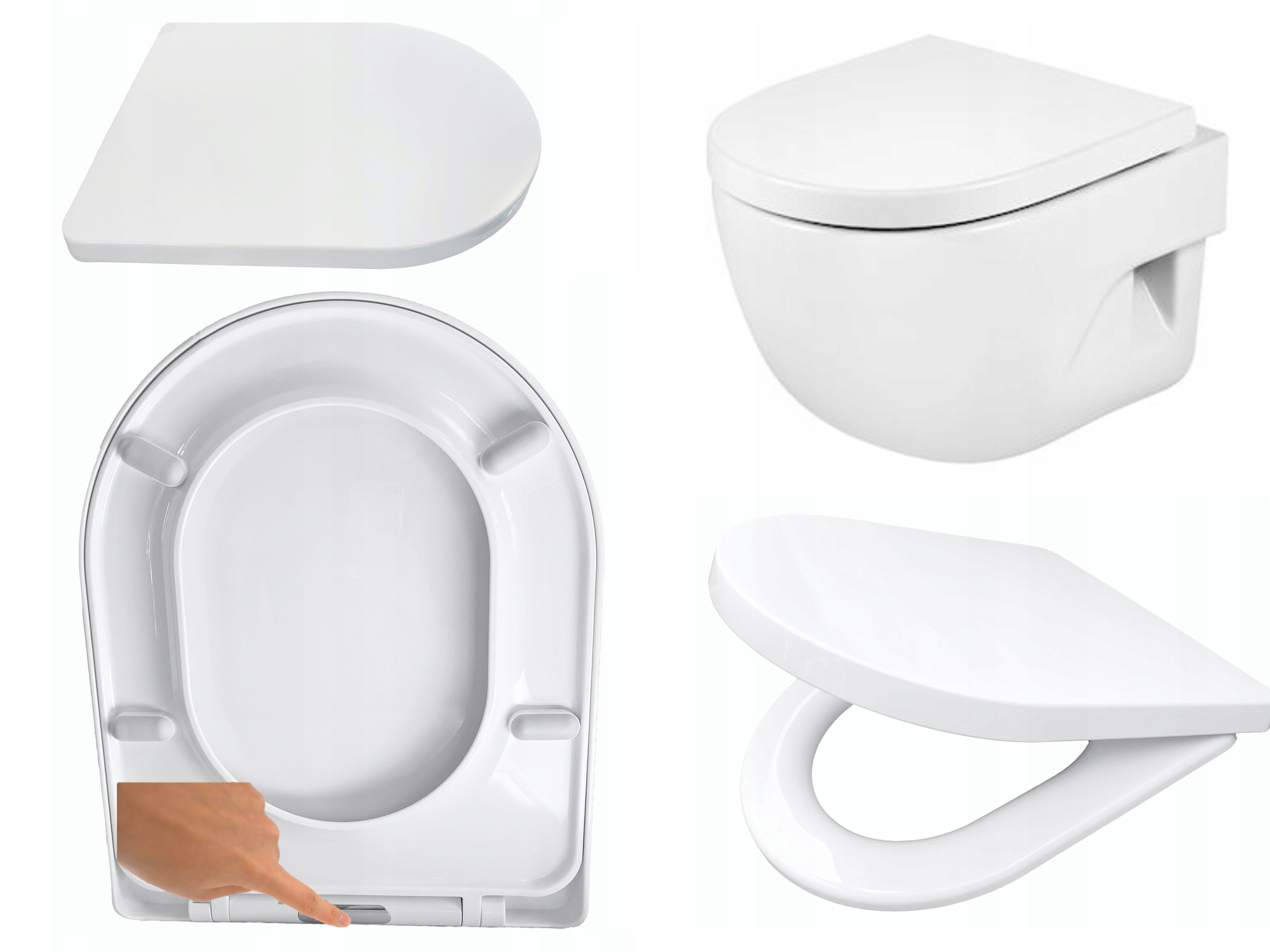 

Deska sedesowa wolnoopadająca U Merida Nexo Iryda