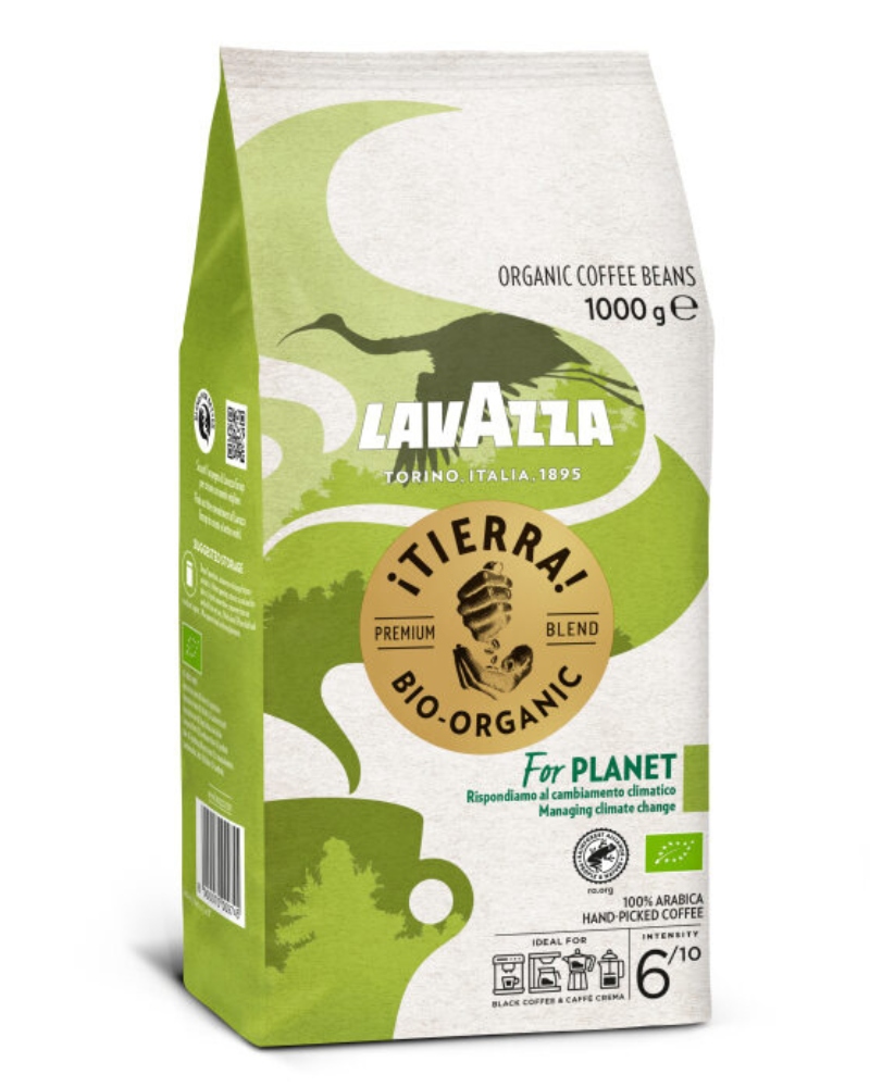 Kawa ziarnista Arabica Lavazza Tierra Bio Organic 1000 g