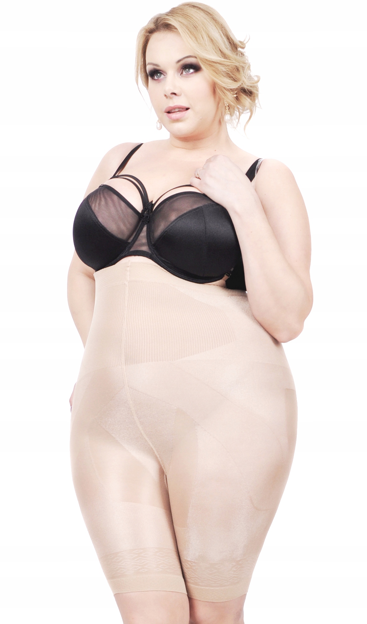 Orirose gorset WYSOKIE Majtki WYSZCZUPLAJĄCE brzuch MODELUJĄCE uda SIZE + Kod producenta 03000