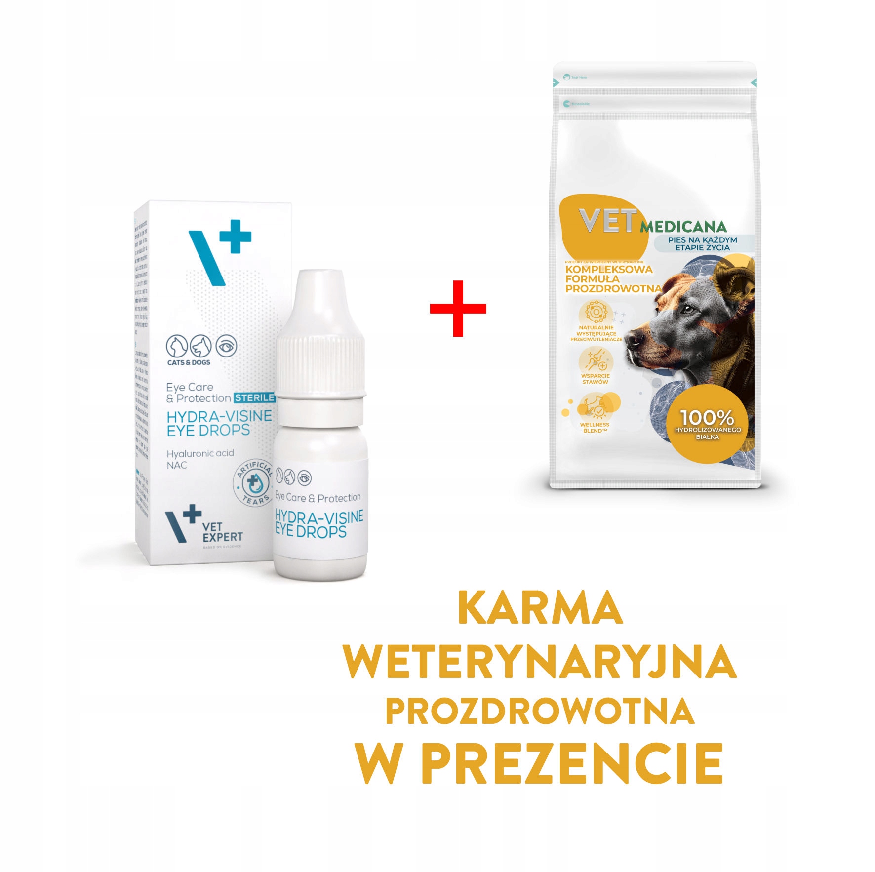 Vet Expert Hydra-visine Eye Drops "sztuczne łzy" krople do oczu
