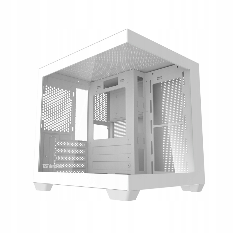 Darkflash C275P Počítačová Skříň M-atx bez ventilátorů Bílá
