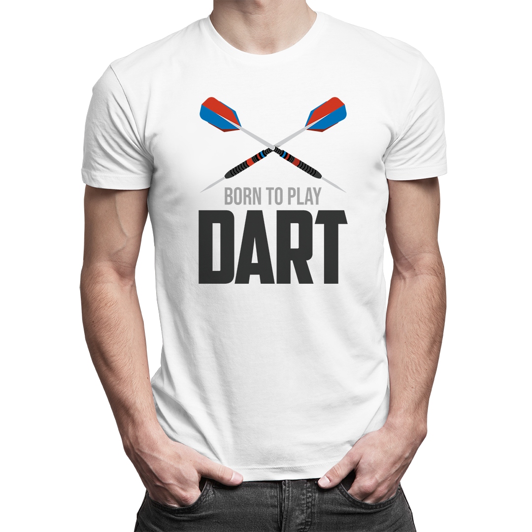 

Born to play dart - koszulka dla fana darta