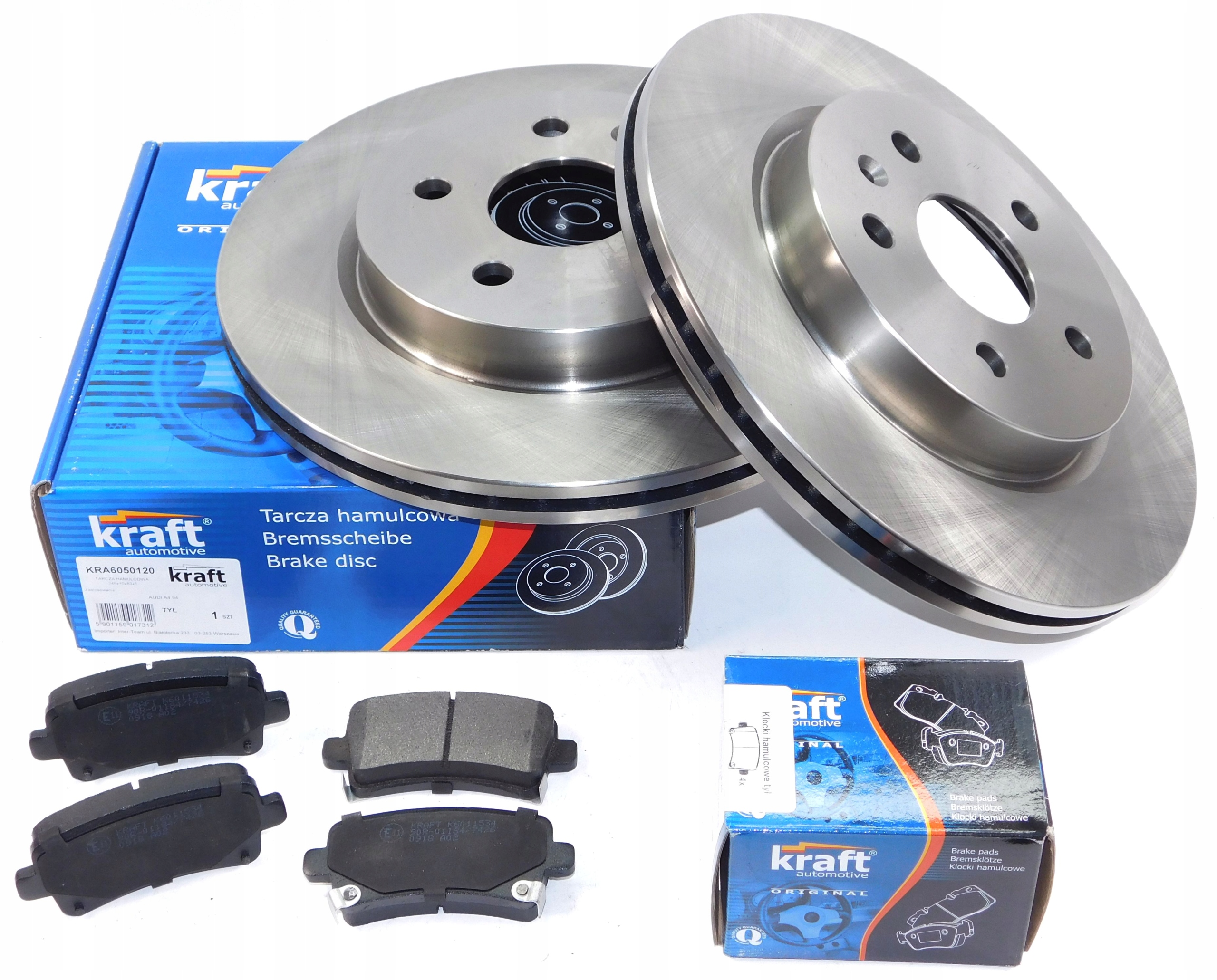 6051654 - Диски + колодки задні OPEL Insignia a 315mm KRAFT