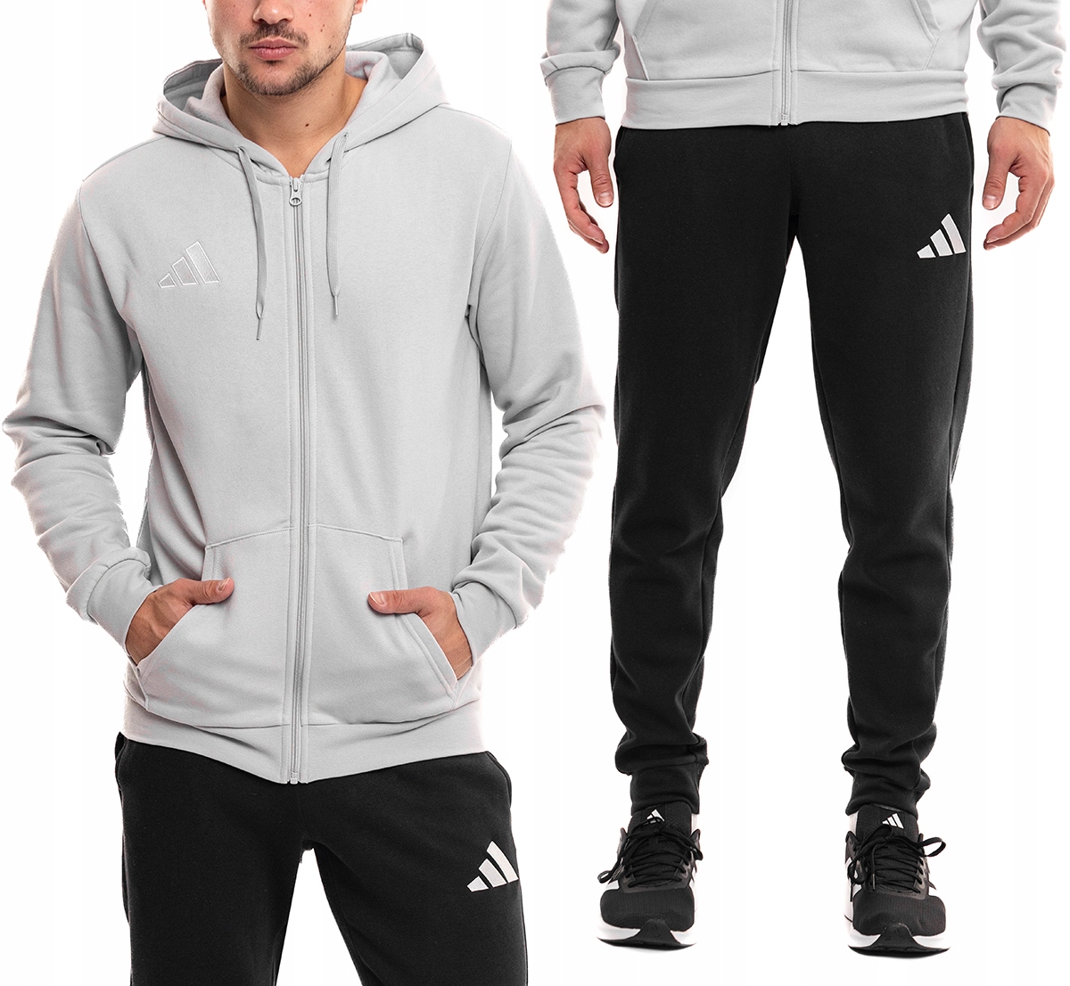 Teplákovka Pánský komplet adidas Entrada 26 Sportovní Mikina Kalhoty Kapuce vel XXL