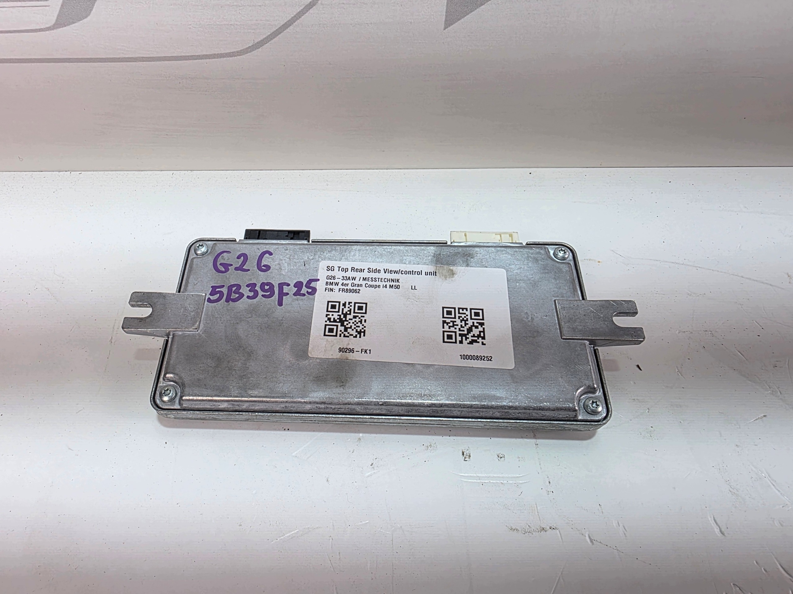module control unit KAMERY SURROUND VIEW BMW G05 G07 G20 G30 5B39F25