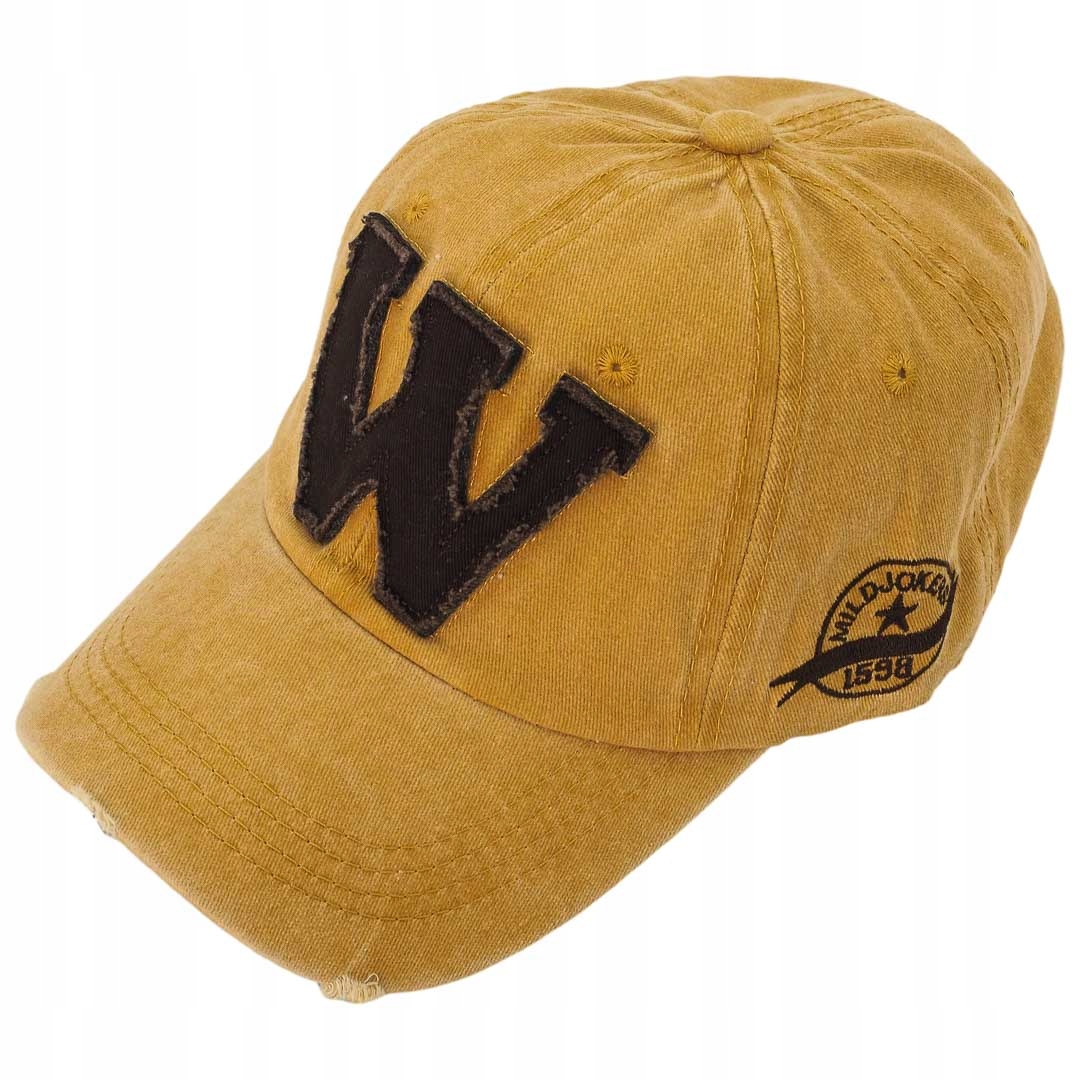 CZAPKA Z DASZKIEM W MĘSKA DŻOKEJKA ŻÓŁTA Model Czapka z daszkiem