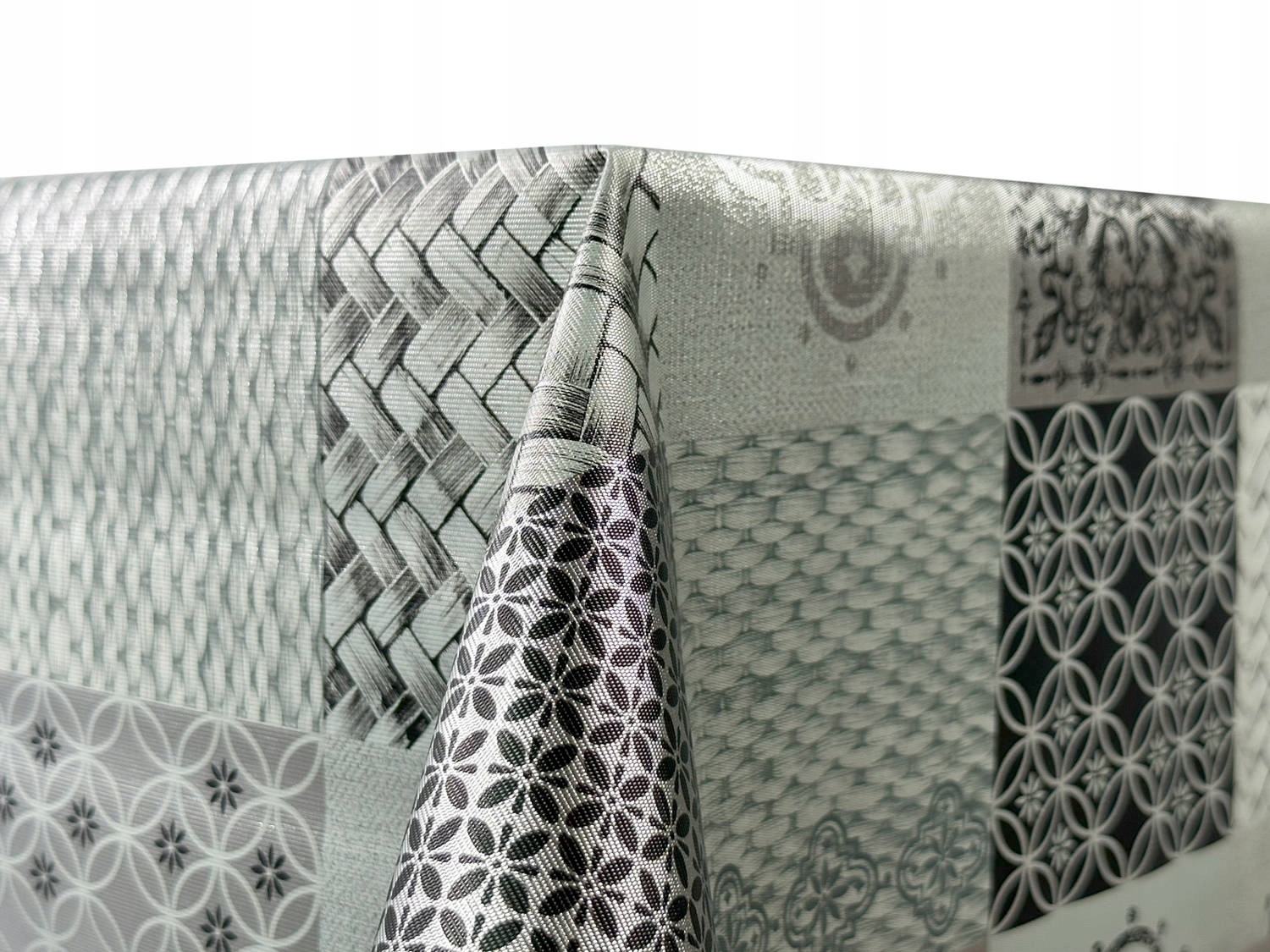 Cerata Obrus Ceratowy Na Wymiar Srebrny 10x137 cm Typ obrus