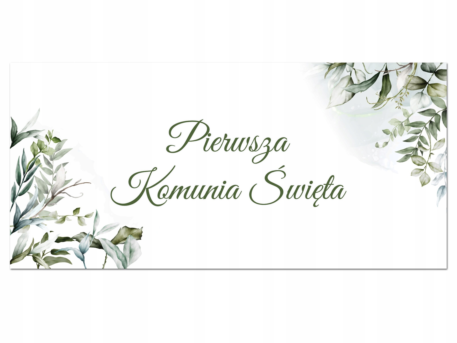 

Duży plakat komunijny 70x33cm I Komunia Święta
