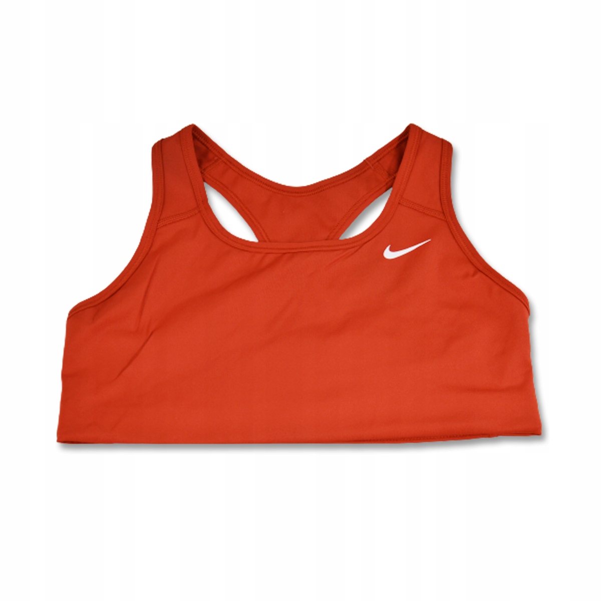 Stanik sportowy Nike Swoosh Pro-padded Bra Wmns Cinnabar/White BV3630-624