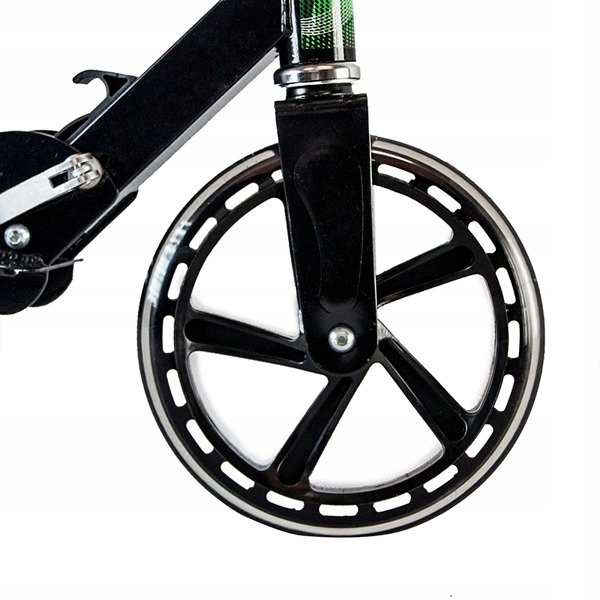 HULAJNOGA DUŻA SKŁADANA KOŁA 200mm NILS do 100kg Hamulec tak