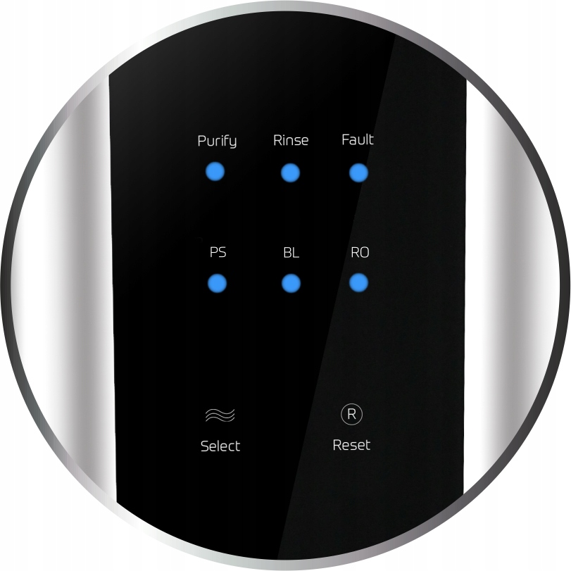 FILTR ODWRÓCONA OSMOZA USTM SILVER 600 GPD CHROM Model RO Silver