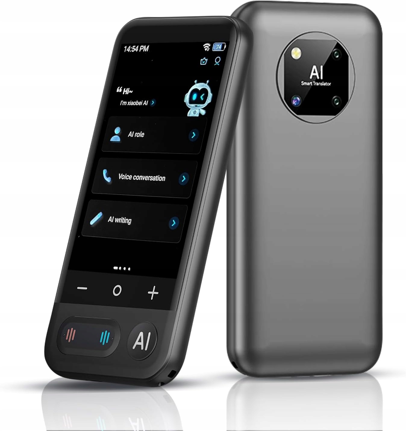 Tłumacz głosowy translator Ai dużo języków WiFi ekran dotykowy szybki