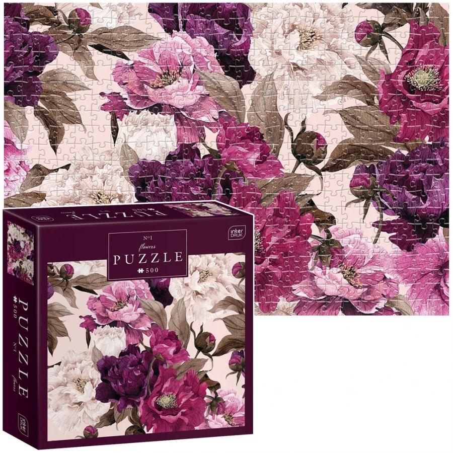 

Interdruk Puzzle 500 el Kwiaty Obraz