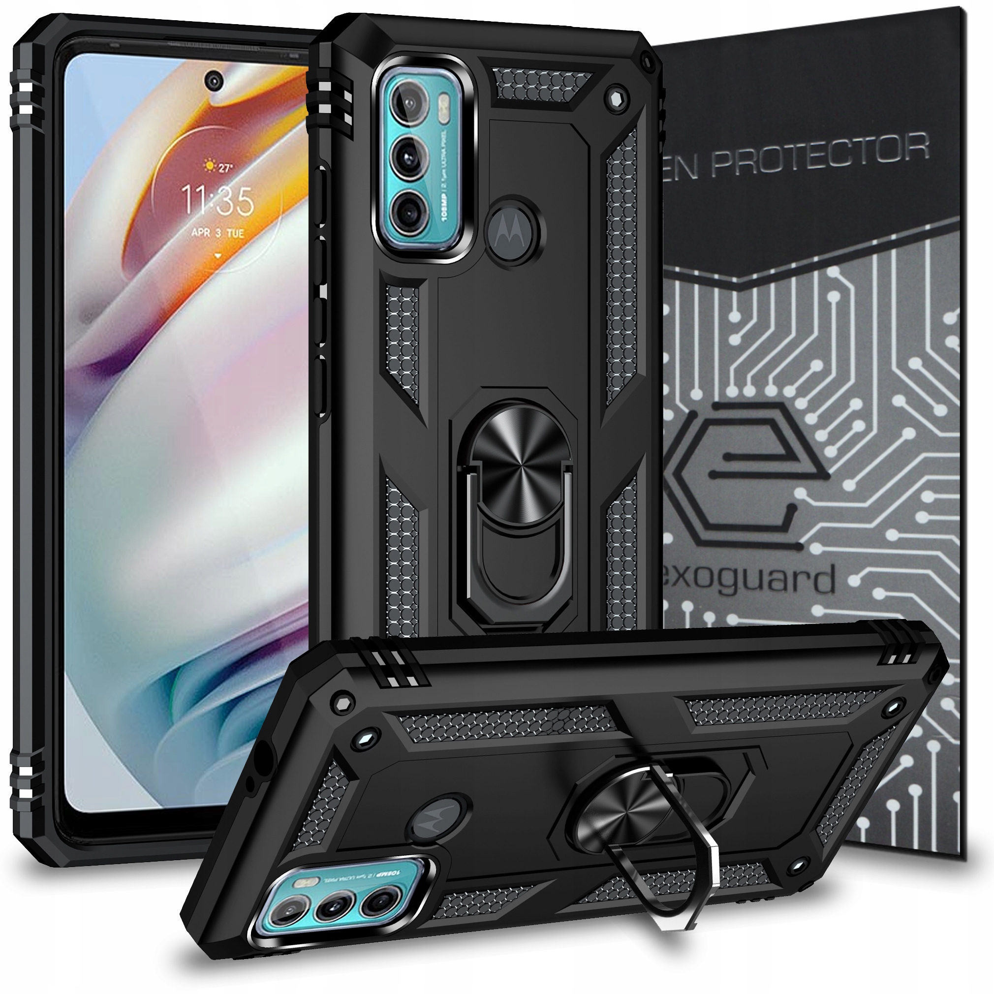 

Etui Pancerne Obudowa+szkło do Motorola Moto G60