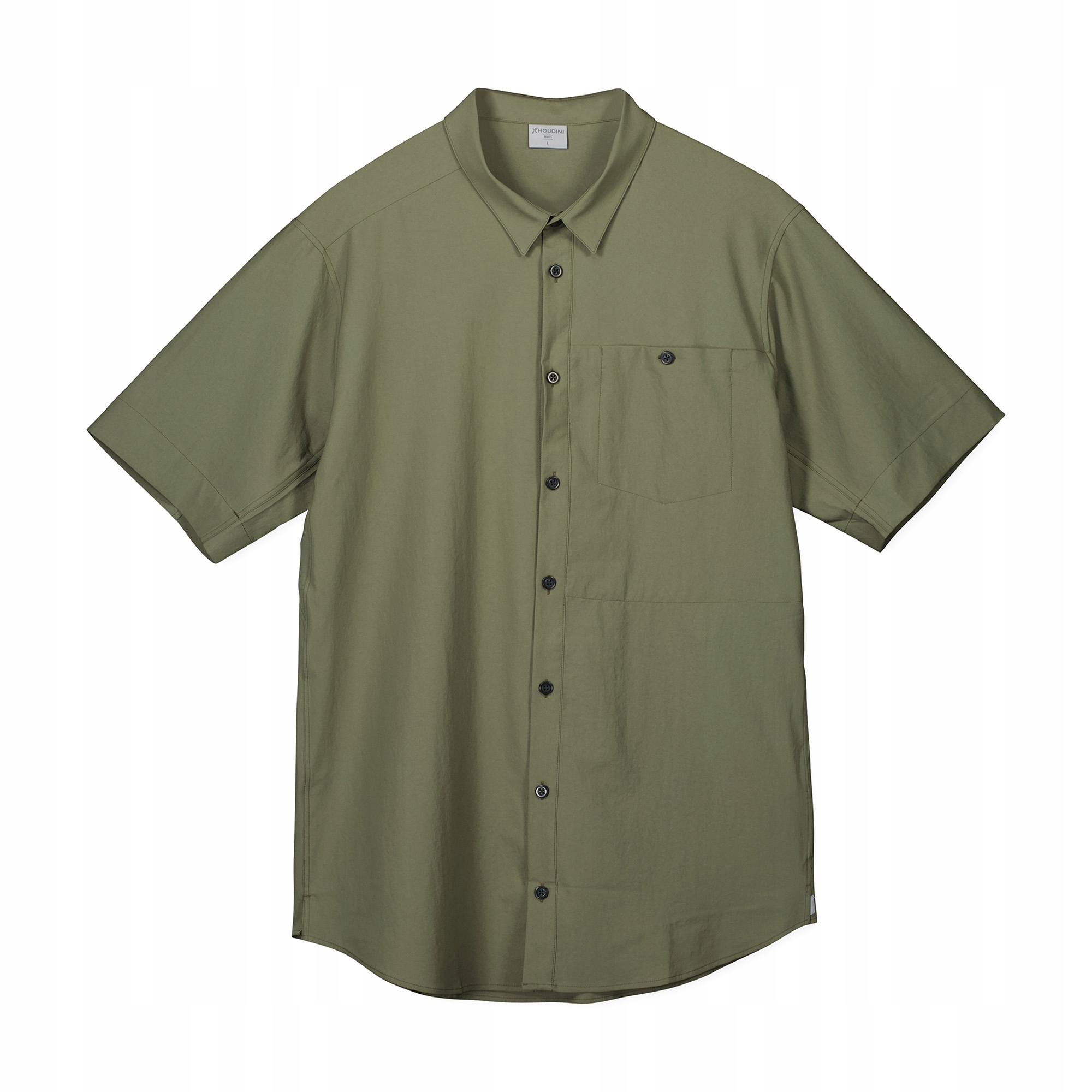 Koszula męska Houdini Shortsleeve Shirt sage green M