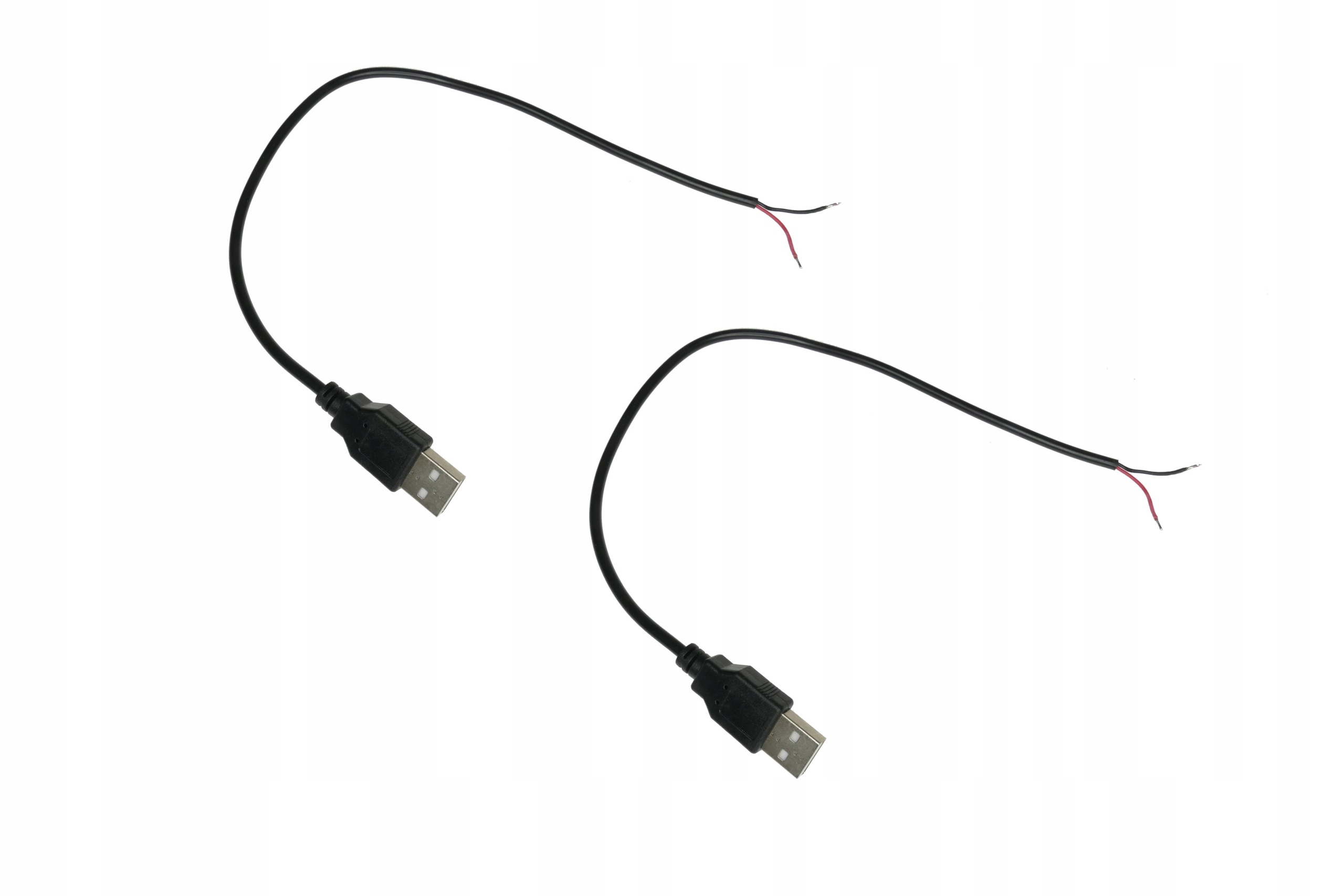

Wtyk Usb A Z Przewodem 25CM 2 Pin 2 Sztuki