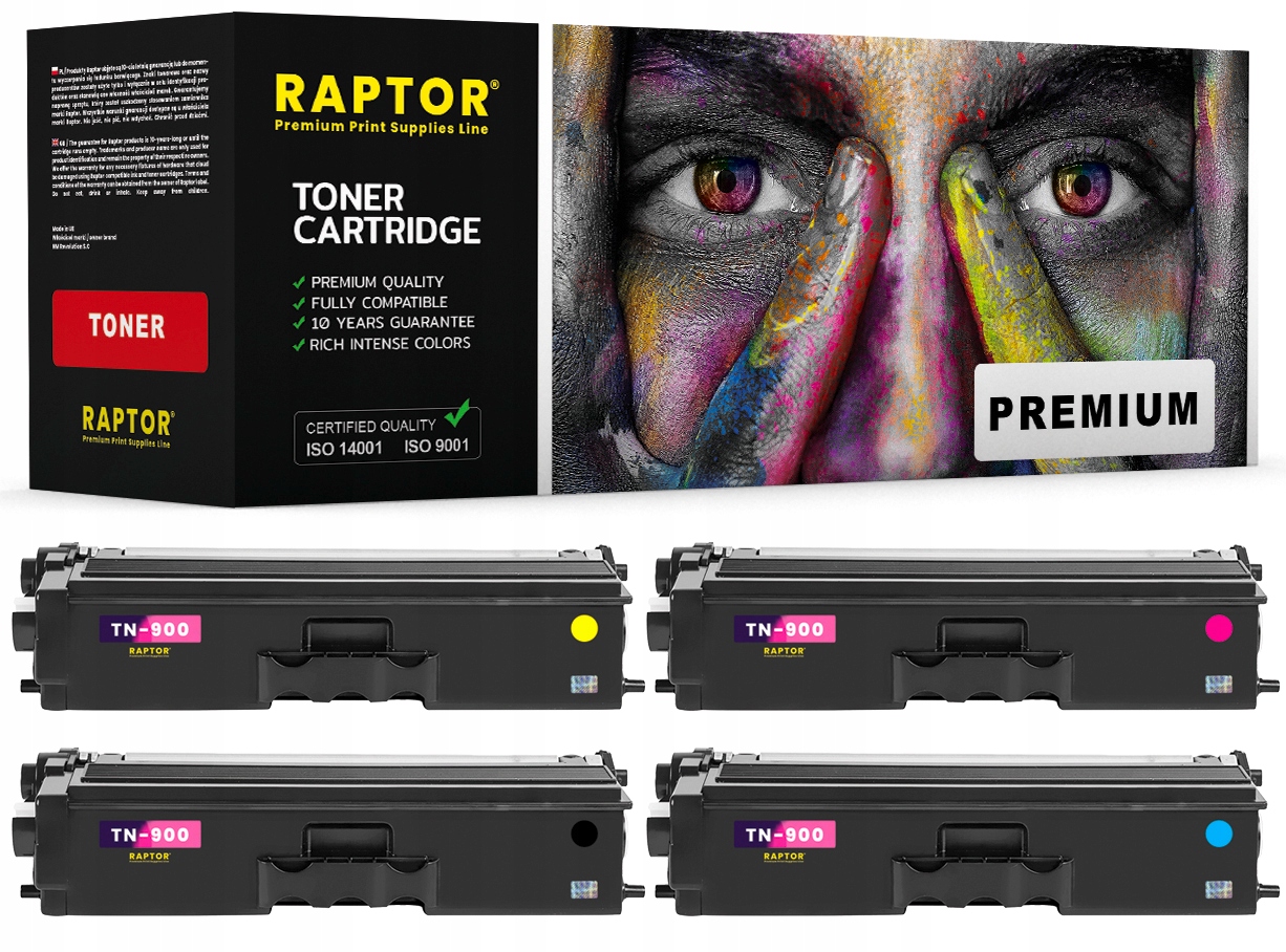 

4x Toner do Brother HL-L9200CDWT MFC-L9550CDW