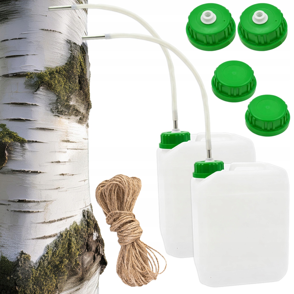 Březová Šťáva Sada Na Sběr Šťávy Z Břízy Pro Získání Oslíka 2 Kusy