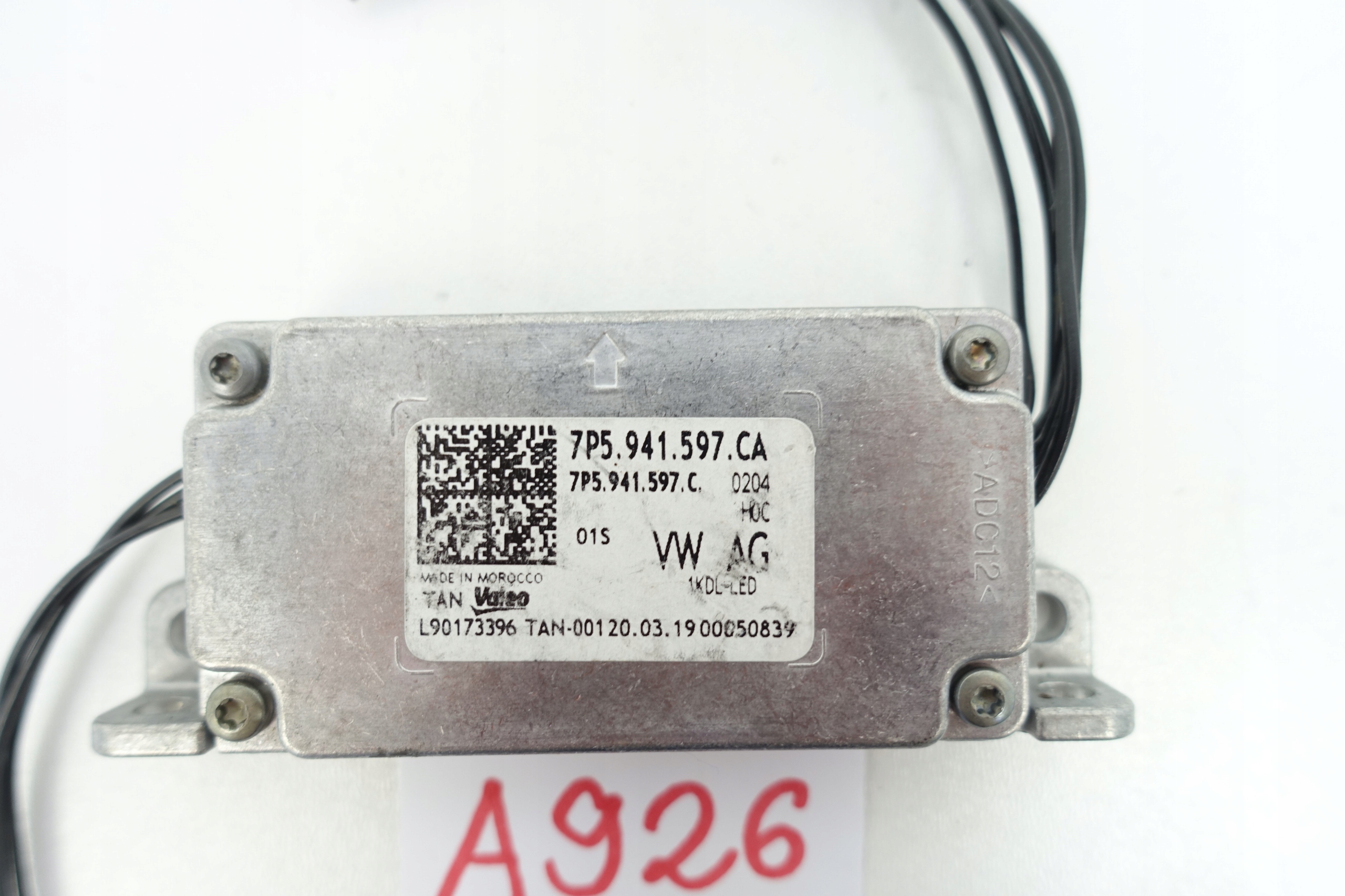 control unit module VW PORSCHE SKODA 7P5941597CA