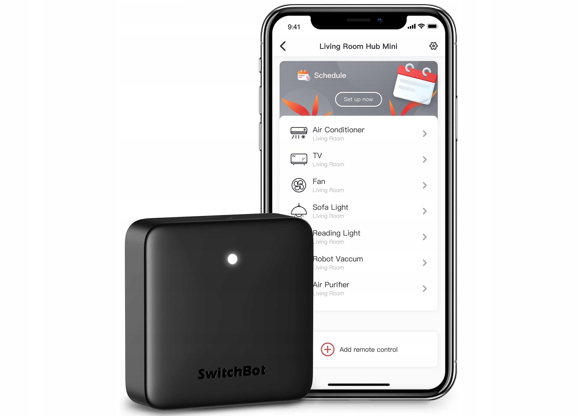 SWITCHBOT HUB MINI PILOT ZDALNEGO STEROWANIA WiFi SMART HOME AC